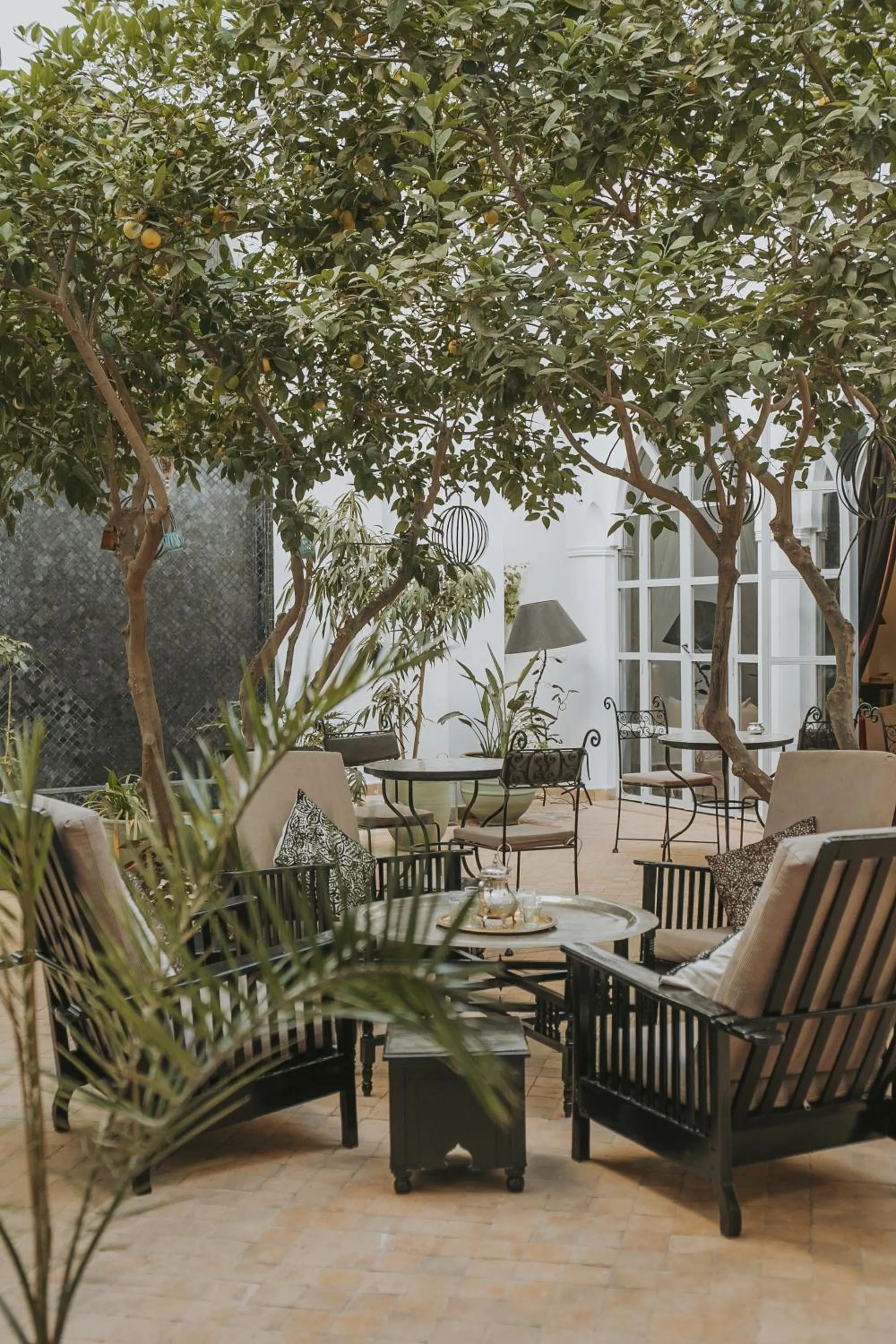 Patio in Riad 64 Maison D'hôtes & Spa