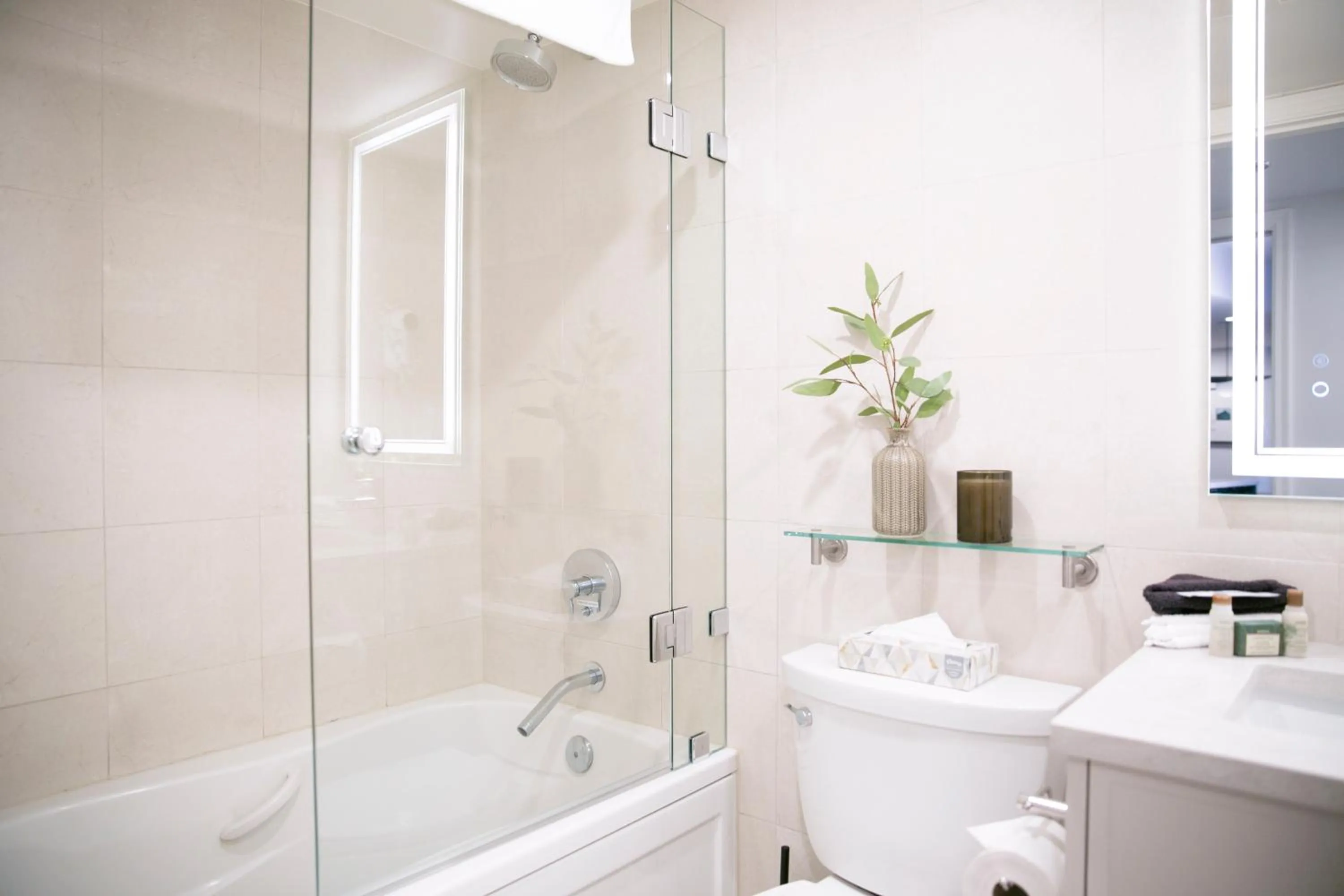 Shower in Carleton Lodge