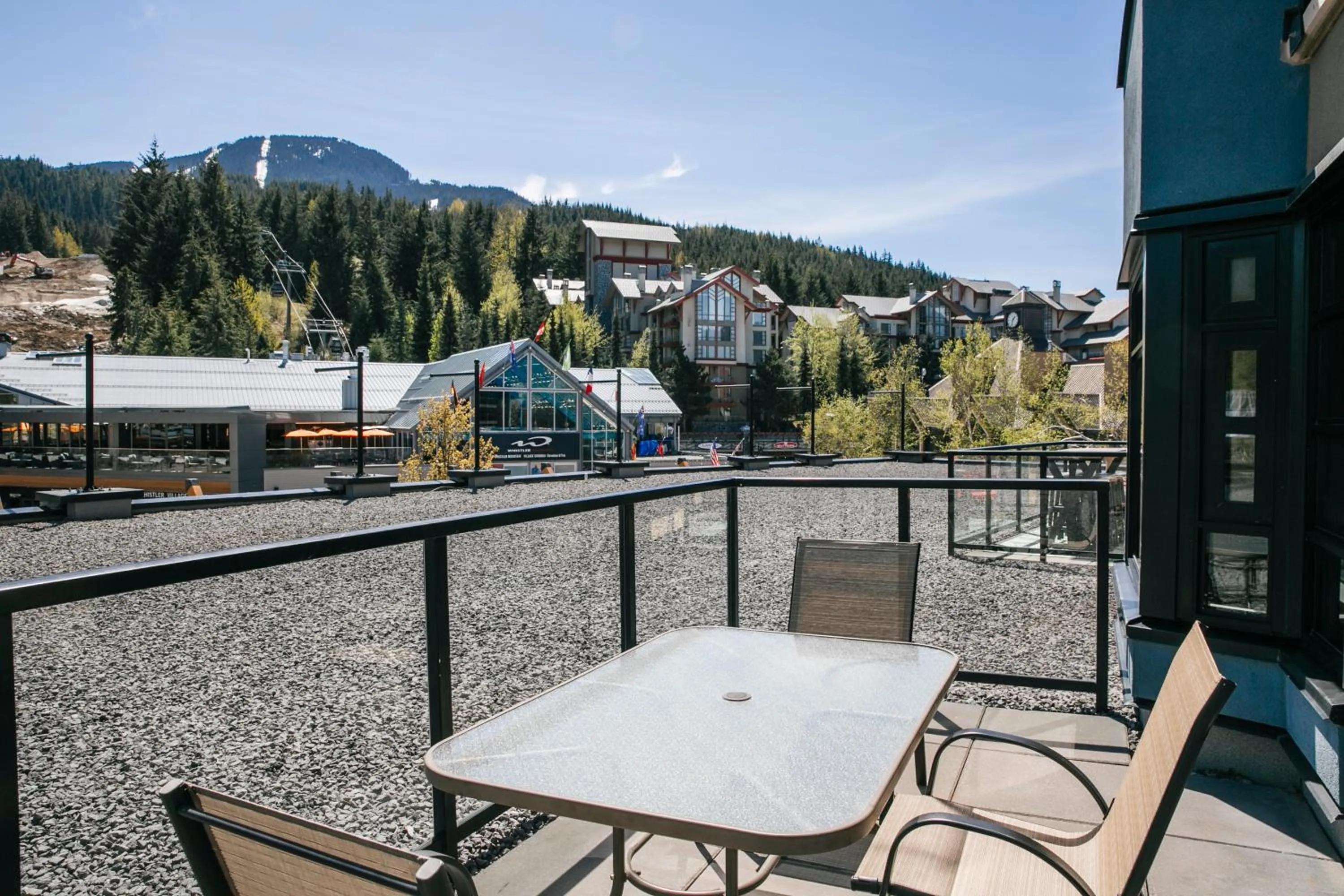 Patio in Carleton Lodge