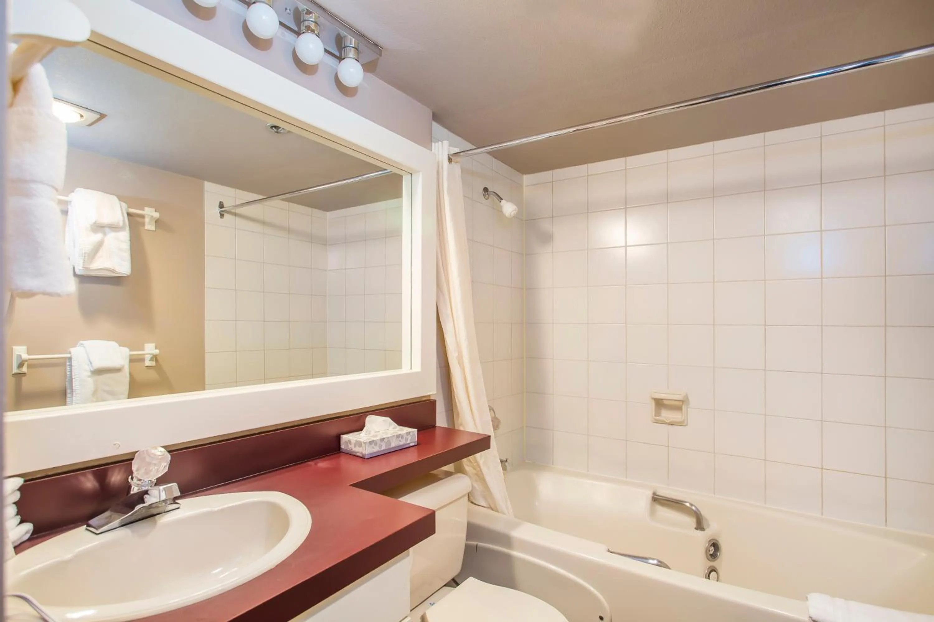 Shower in Carleton Lodge