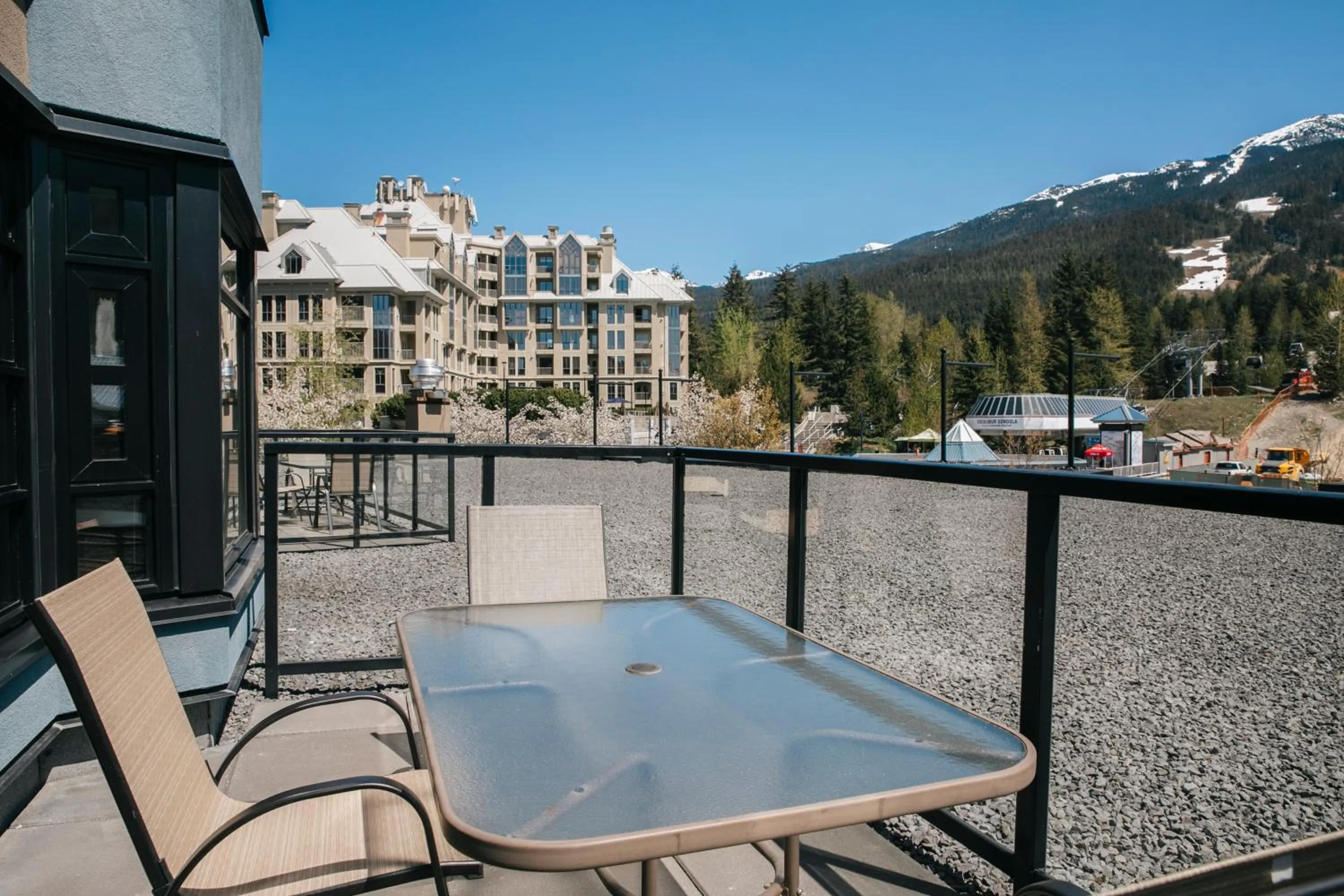 Patio in Carleton Lodge