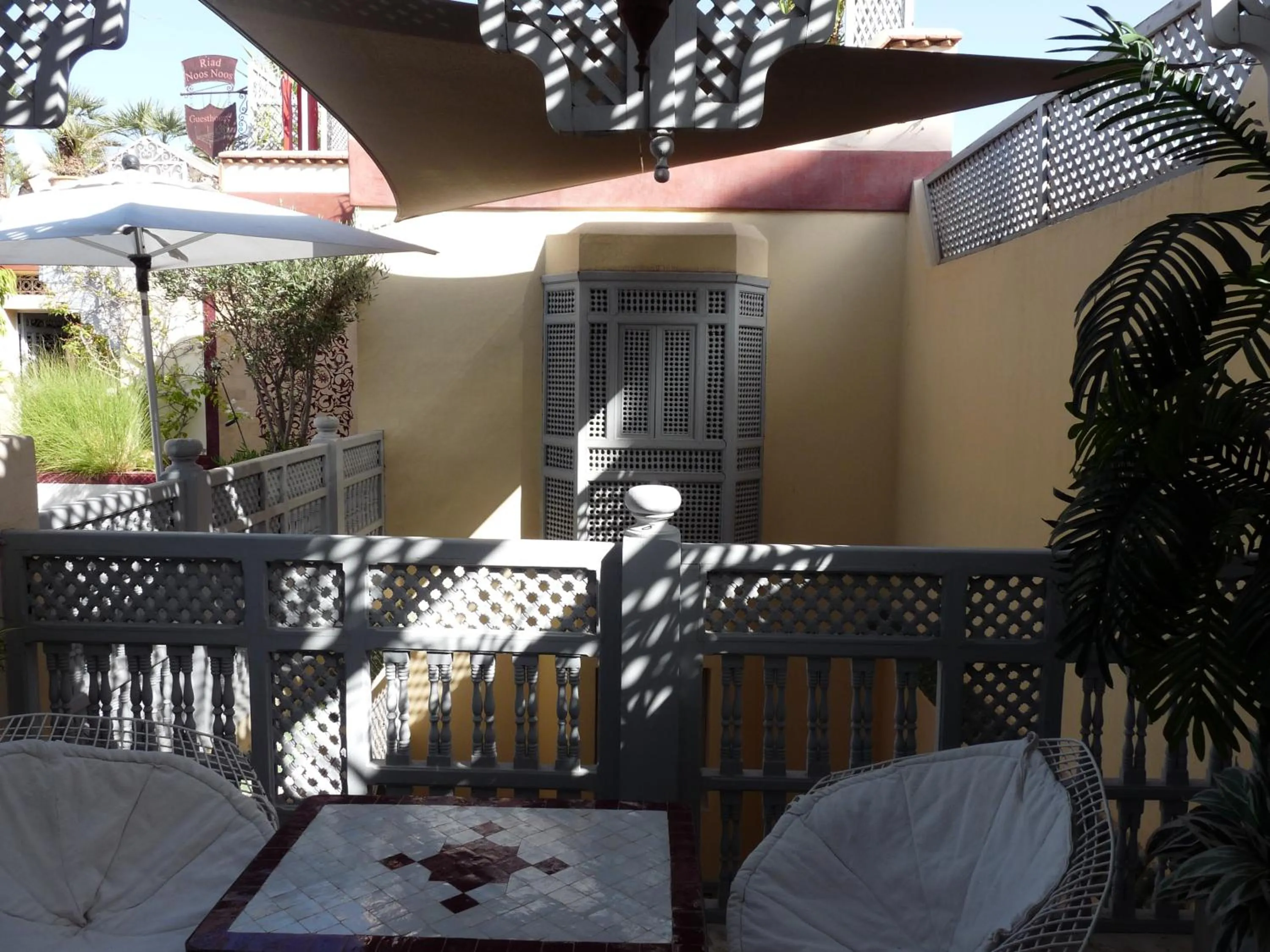 Balcony/Terrace in Riad Noos Noos & Spa
