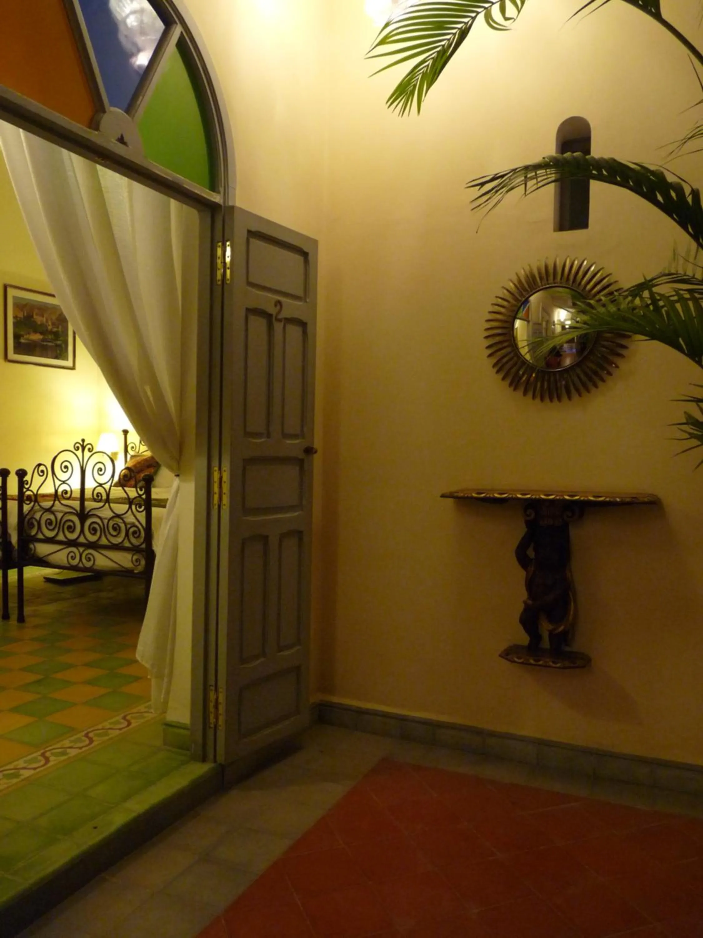 Decorative detail in Riad Noos Noos & Spa