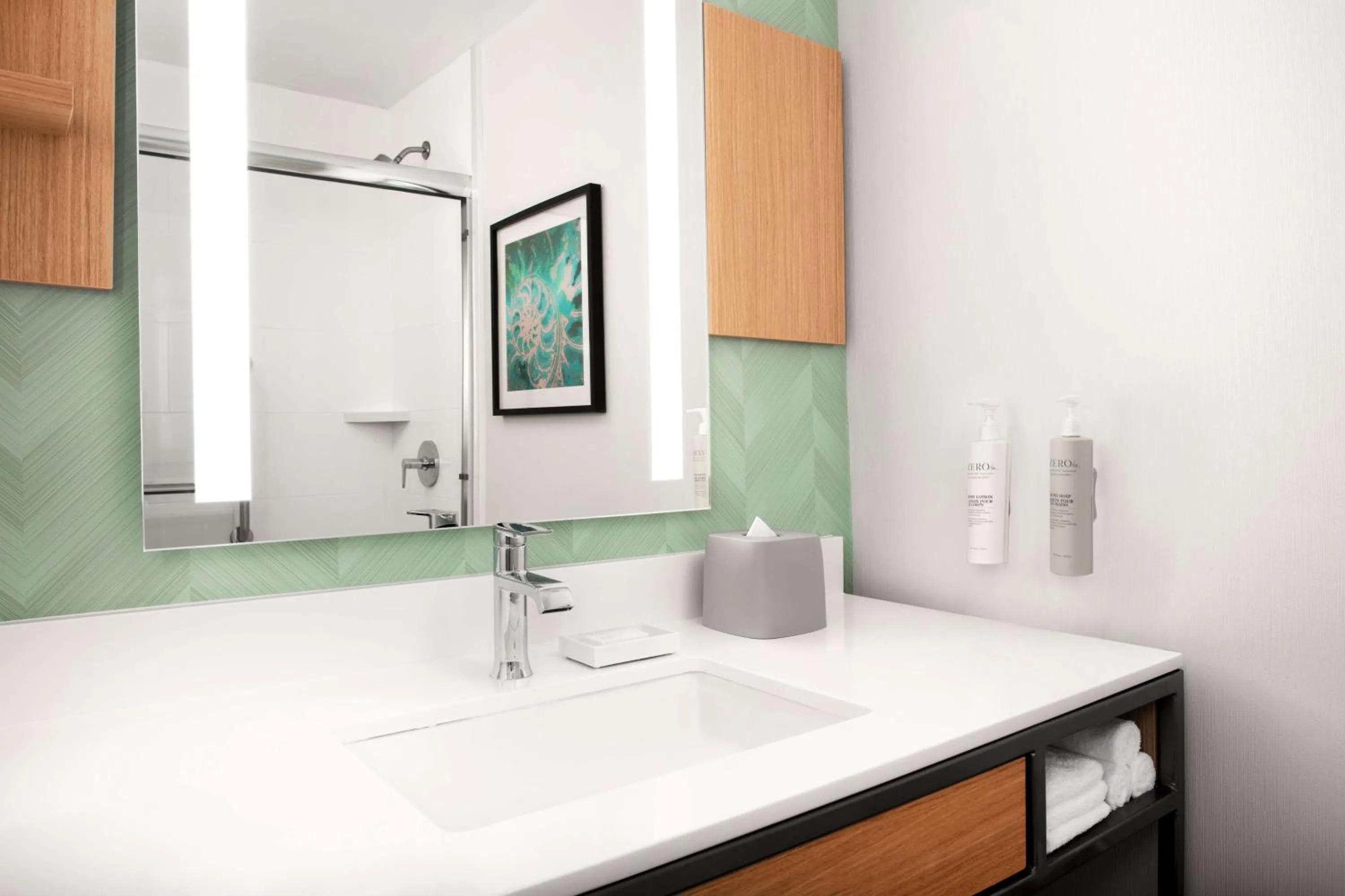 Bathroom in Hilton Garden Inn Solomons