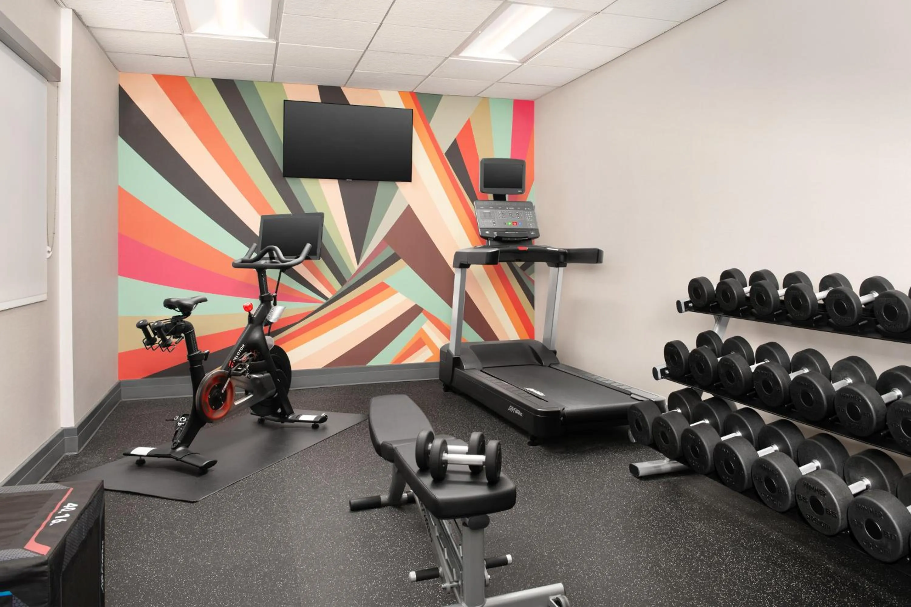 Fitness centre/facilities in Hilton Garden Inn Solomons