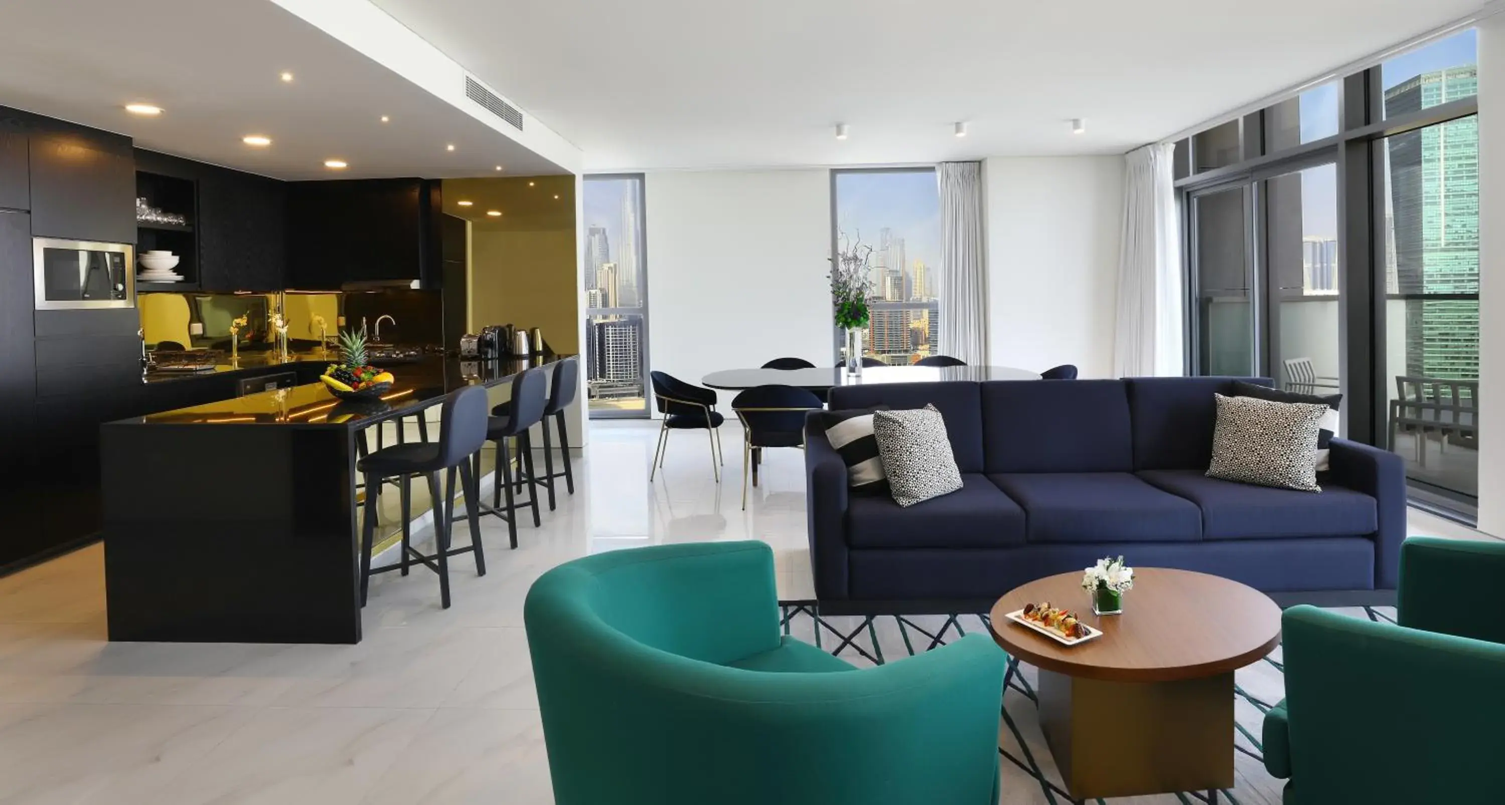 Living room in Millennium Atria Business Bay Living room in Millennium Atria Business Bay