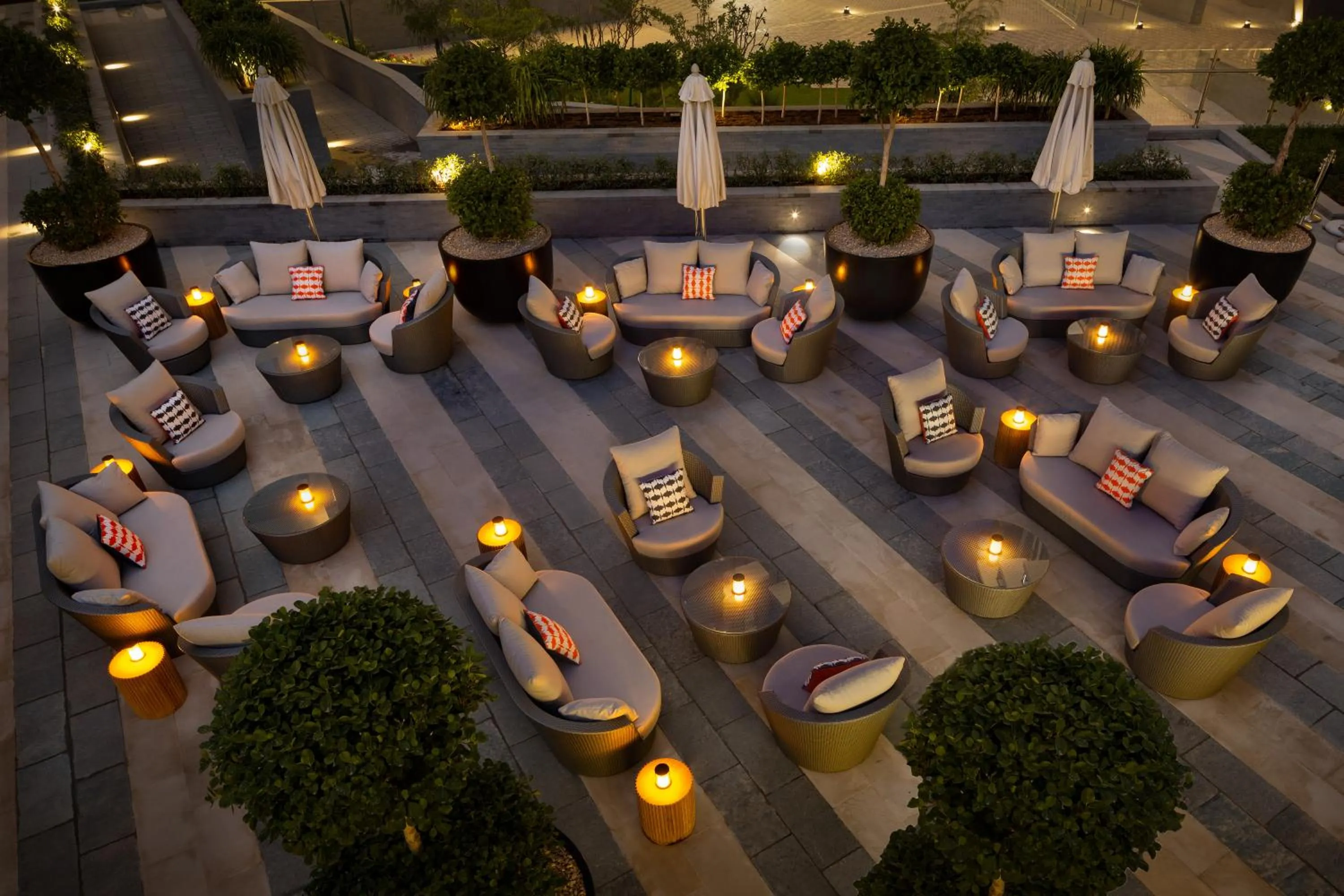 Patio in Millennium Atria Business Bay