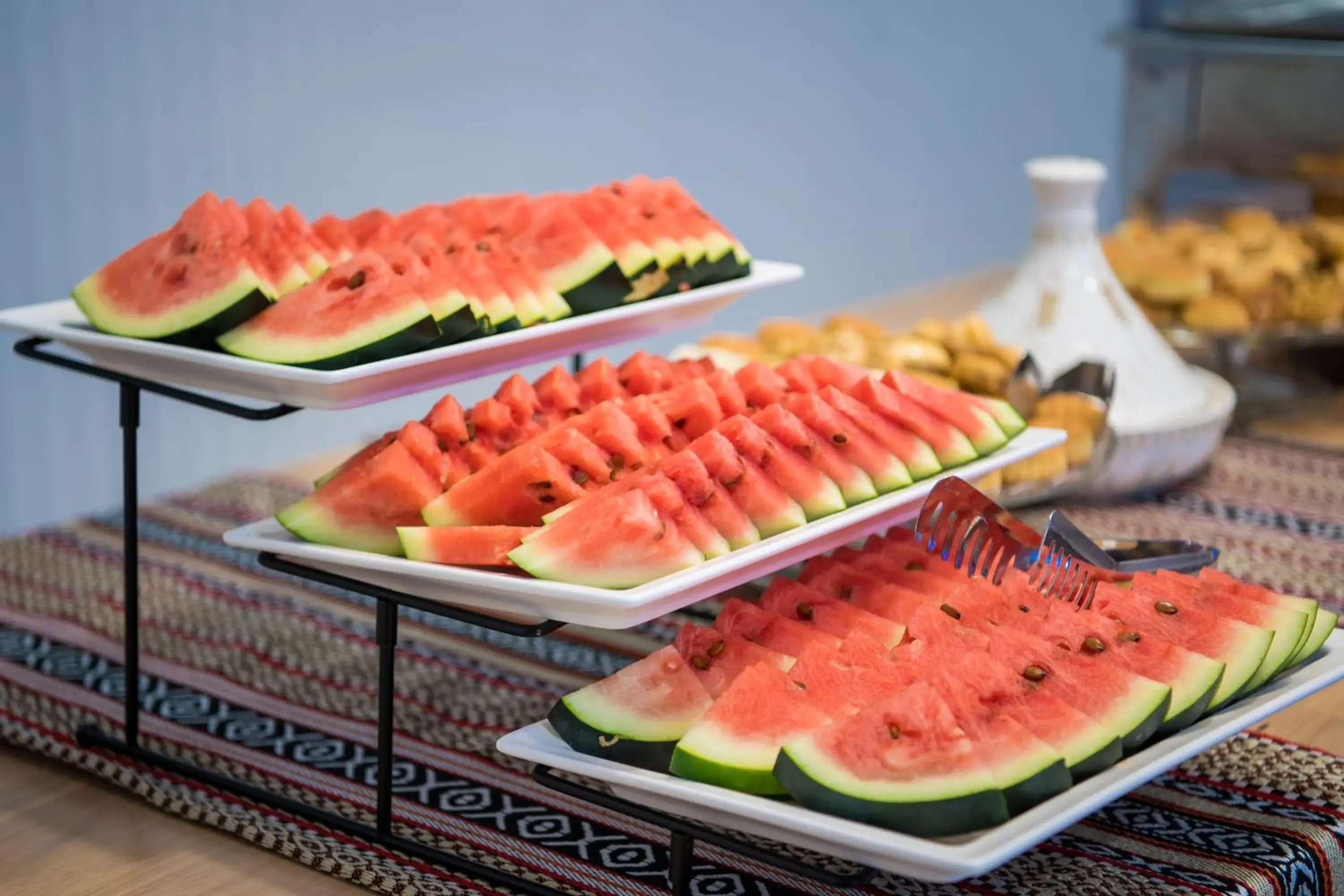 Buffet breakfast in Millennium Atria Business Bay Buffet breakfast in Millennium Atria Business Bay