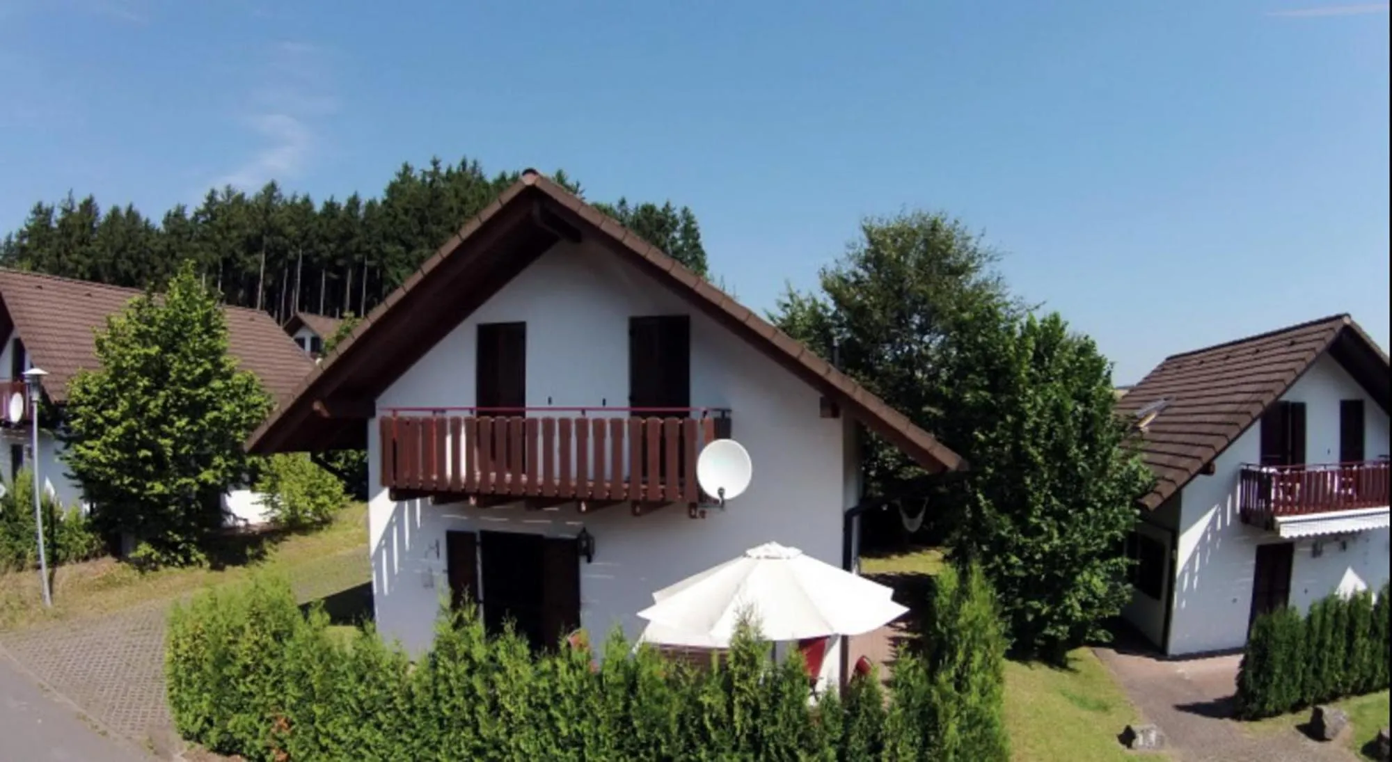 Property building in Seepark Kirchheim Ferienhaus bei Diane mit Sauna