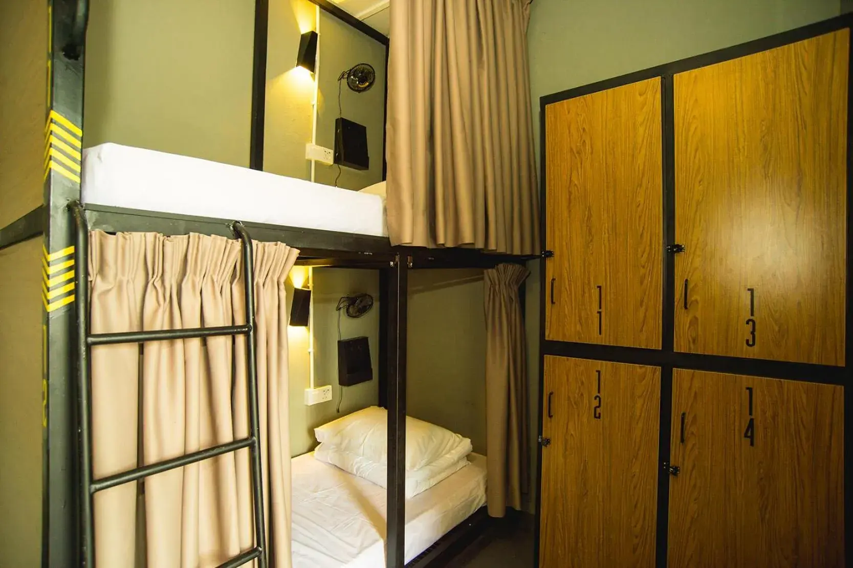 Bedroom, Bed in Traveller Bunker Hostel 1 Bedroom, Bed in Traveller Bunker Hostel 1
