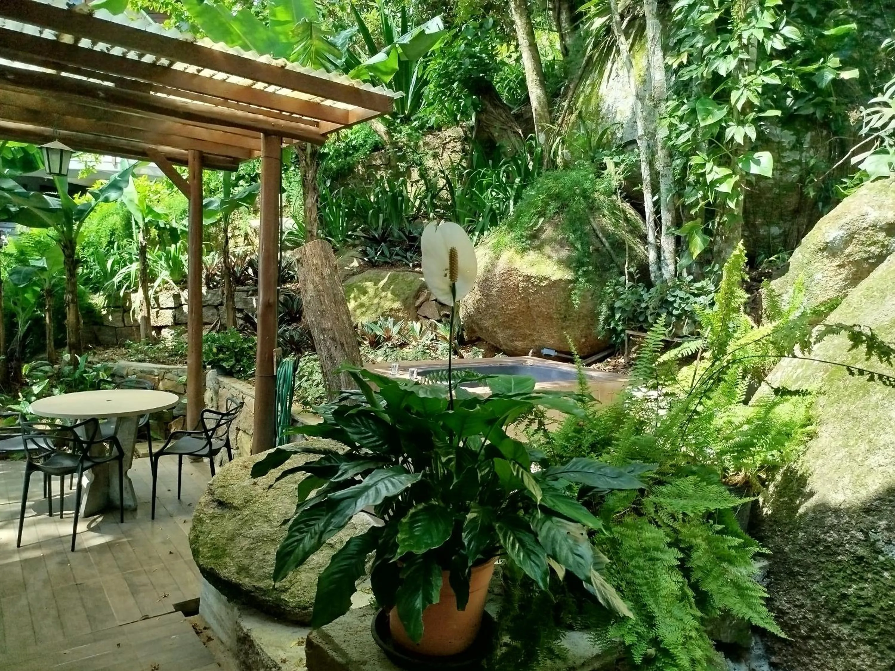 Patio in Pousada Ecomar