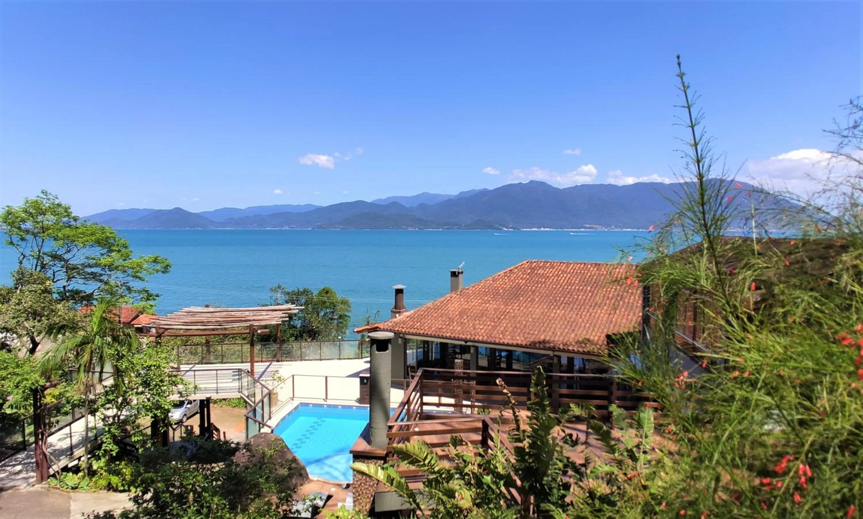 Swimming pool in Pousada Ecomar