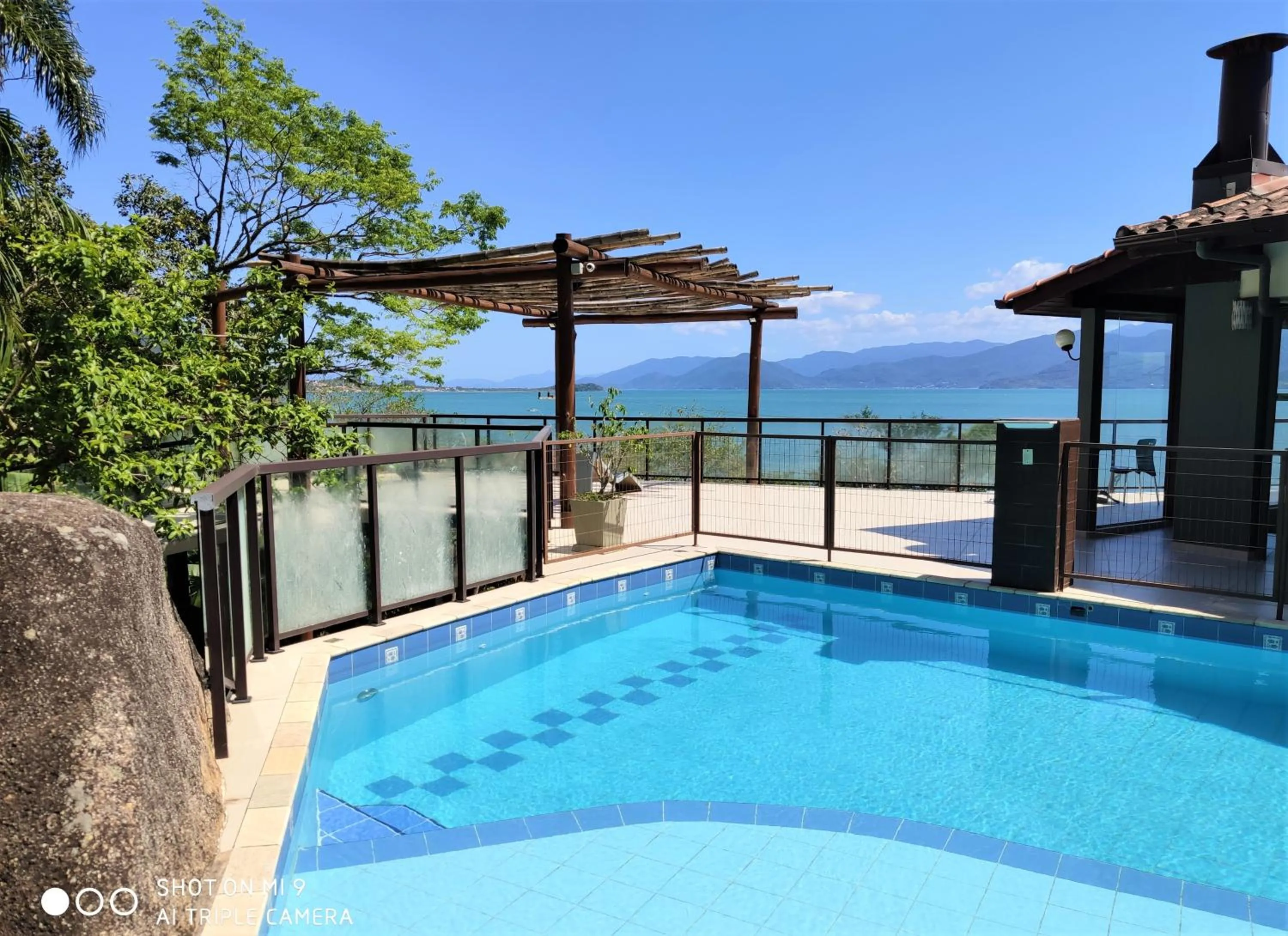 Swimming pool in Pousada Ecomar