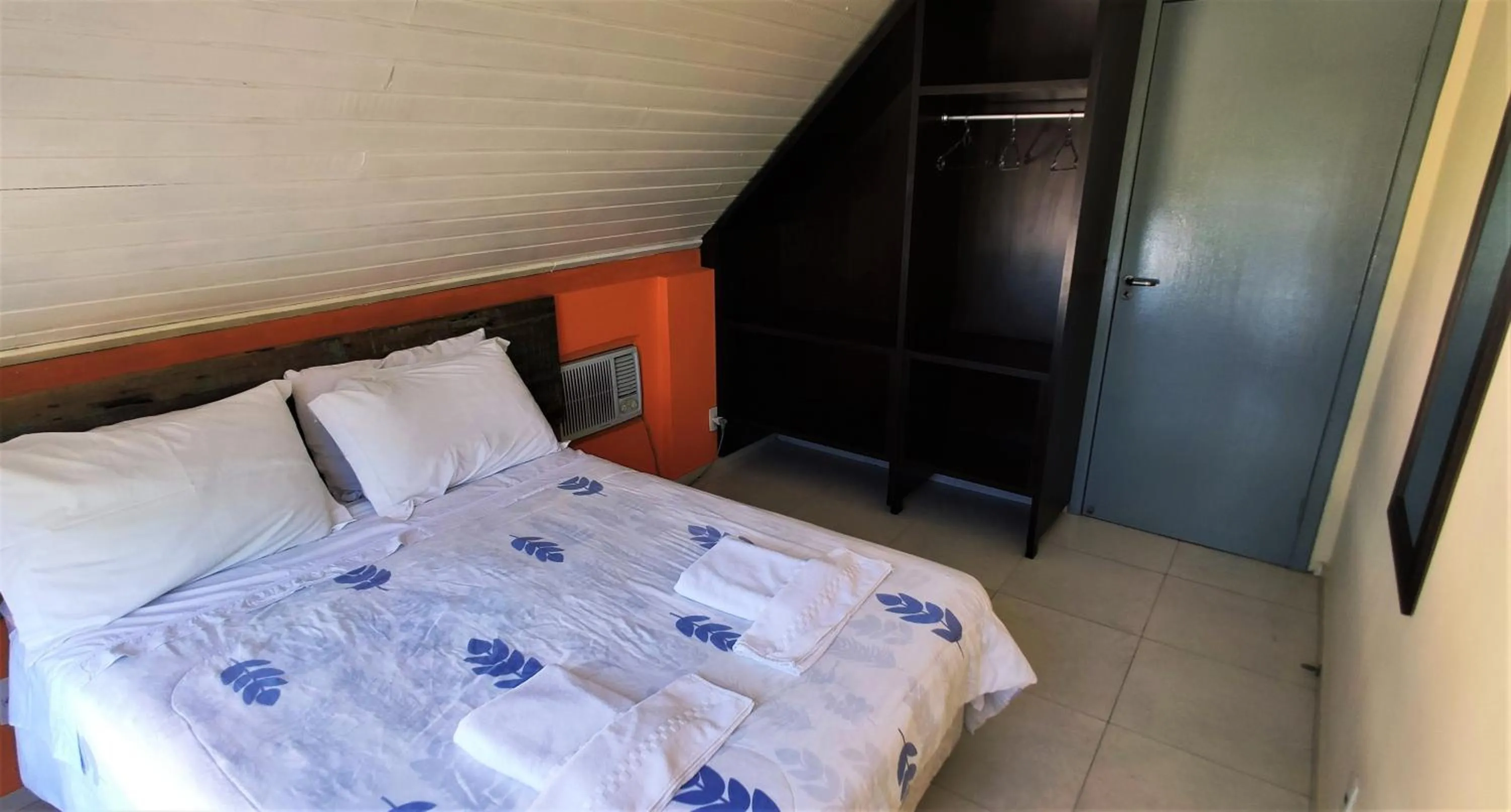 Bed in Pousada Ecomar