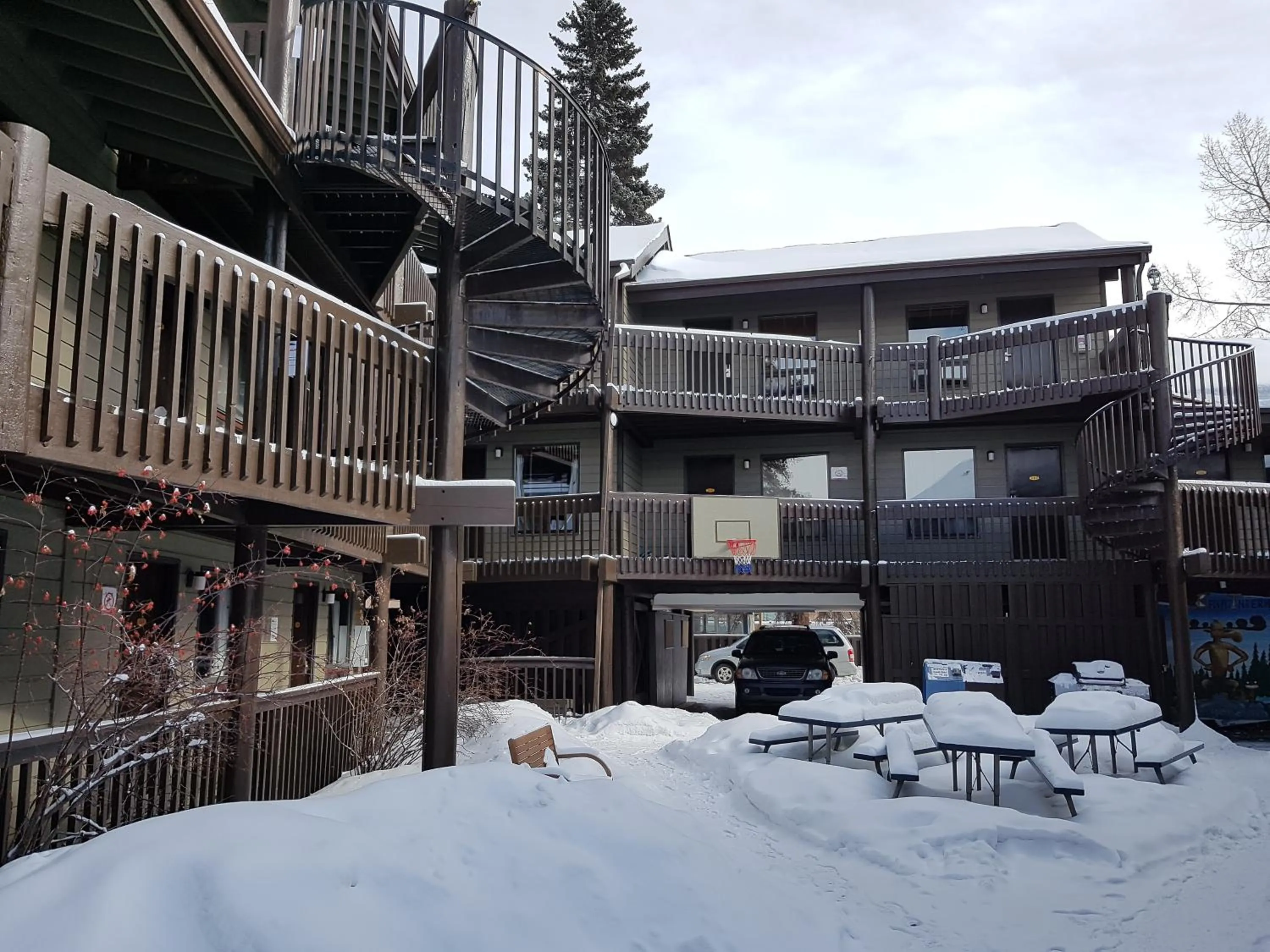 Day in Banff International Hostel