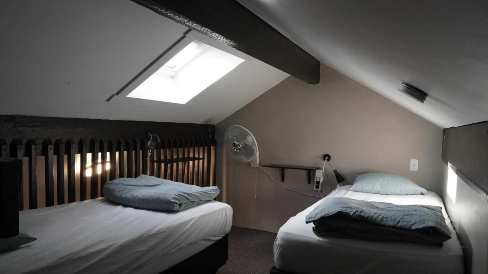 Bedroom, Bed in Banff International Hostel