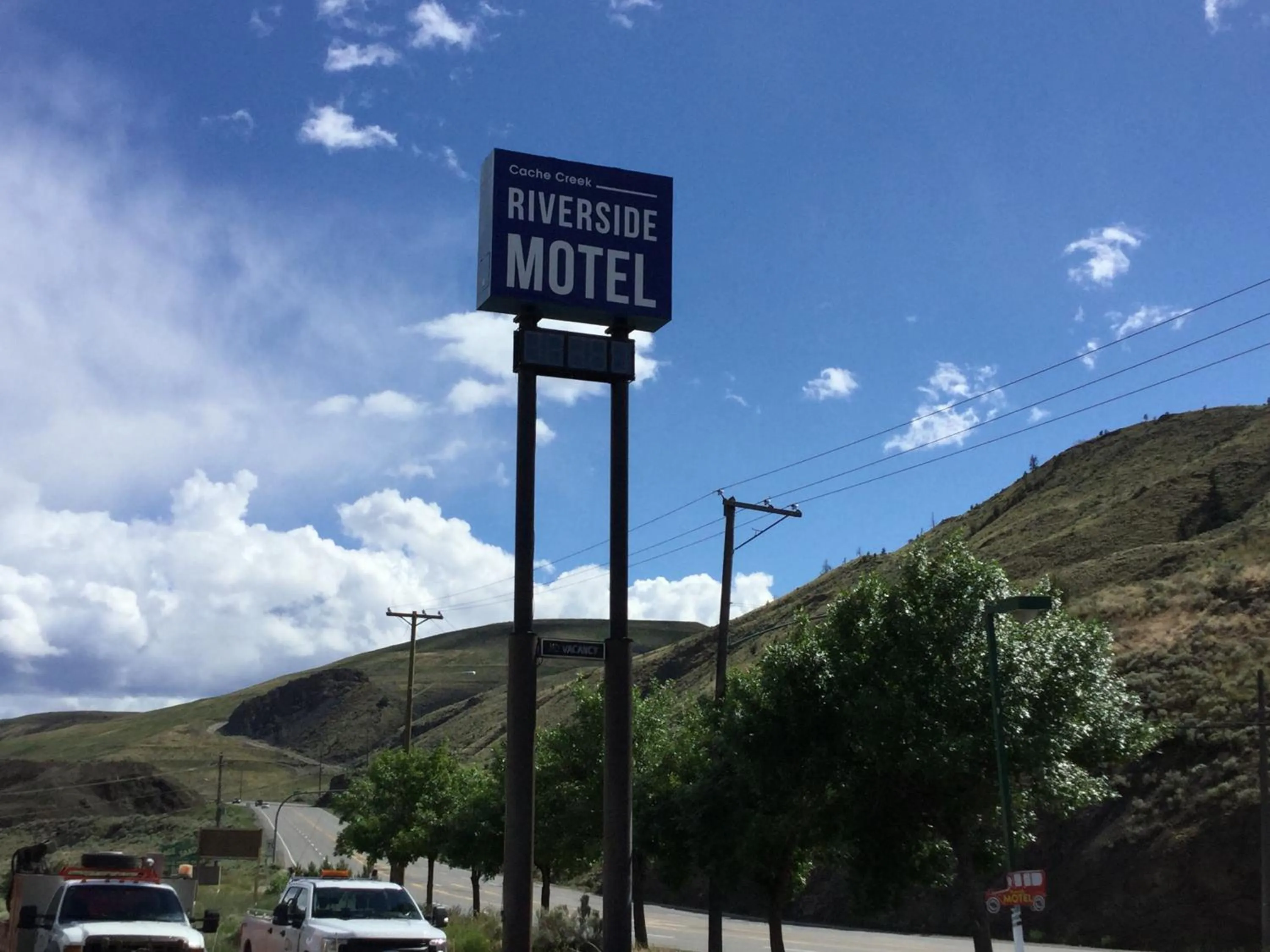 Property logo or sign in Riverside Motel Cache Creek
