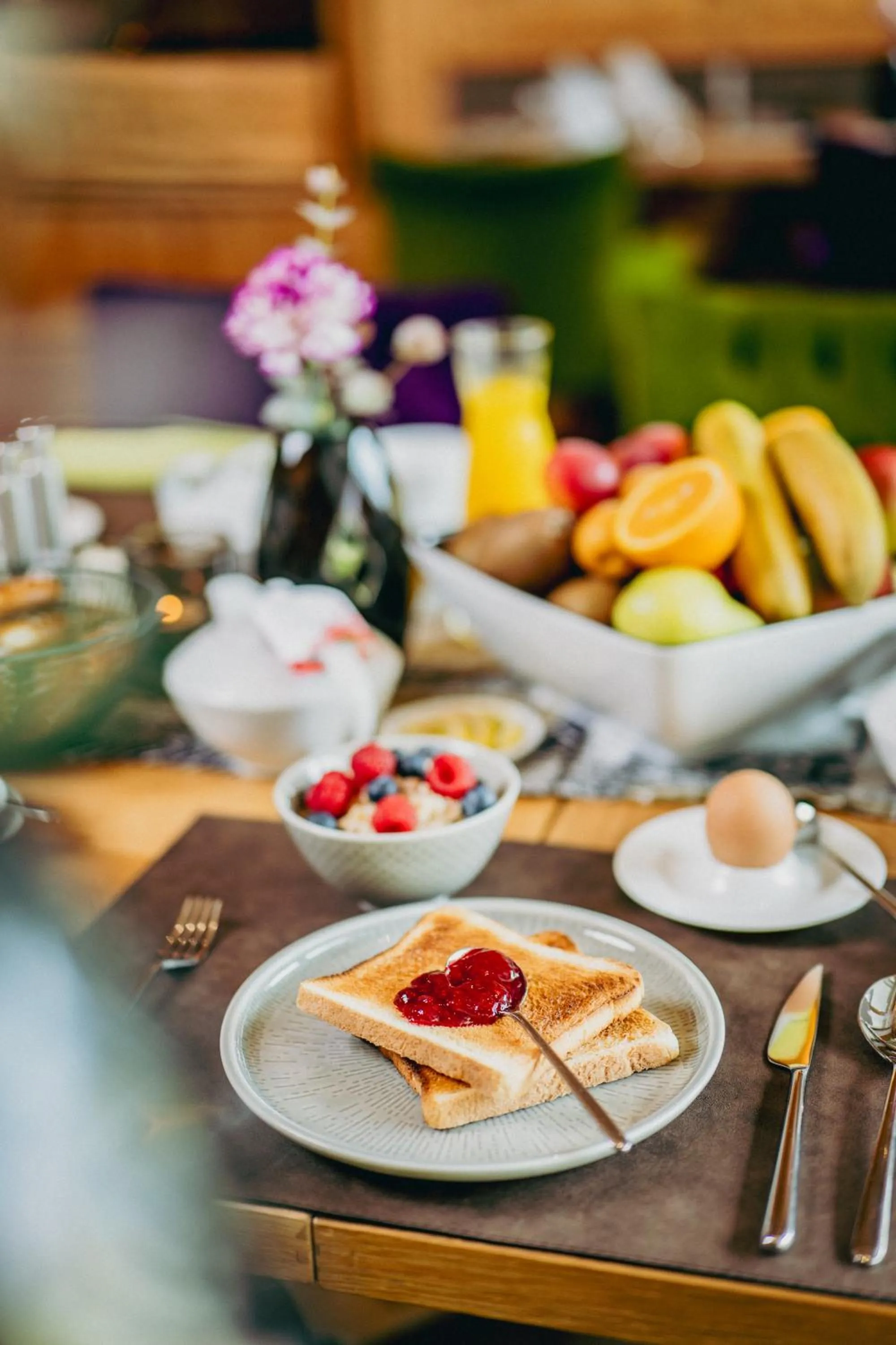 Food and drinks in Cocoon - Alpine Boutique Lodge