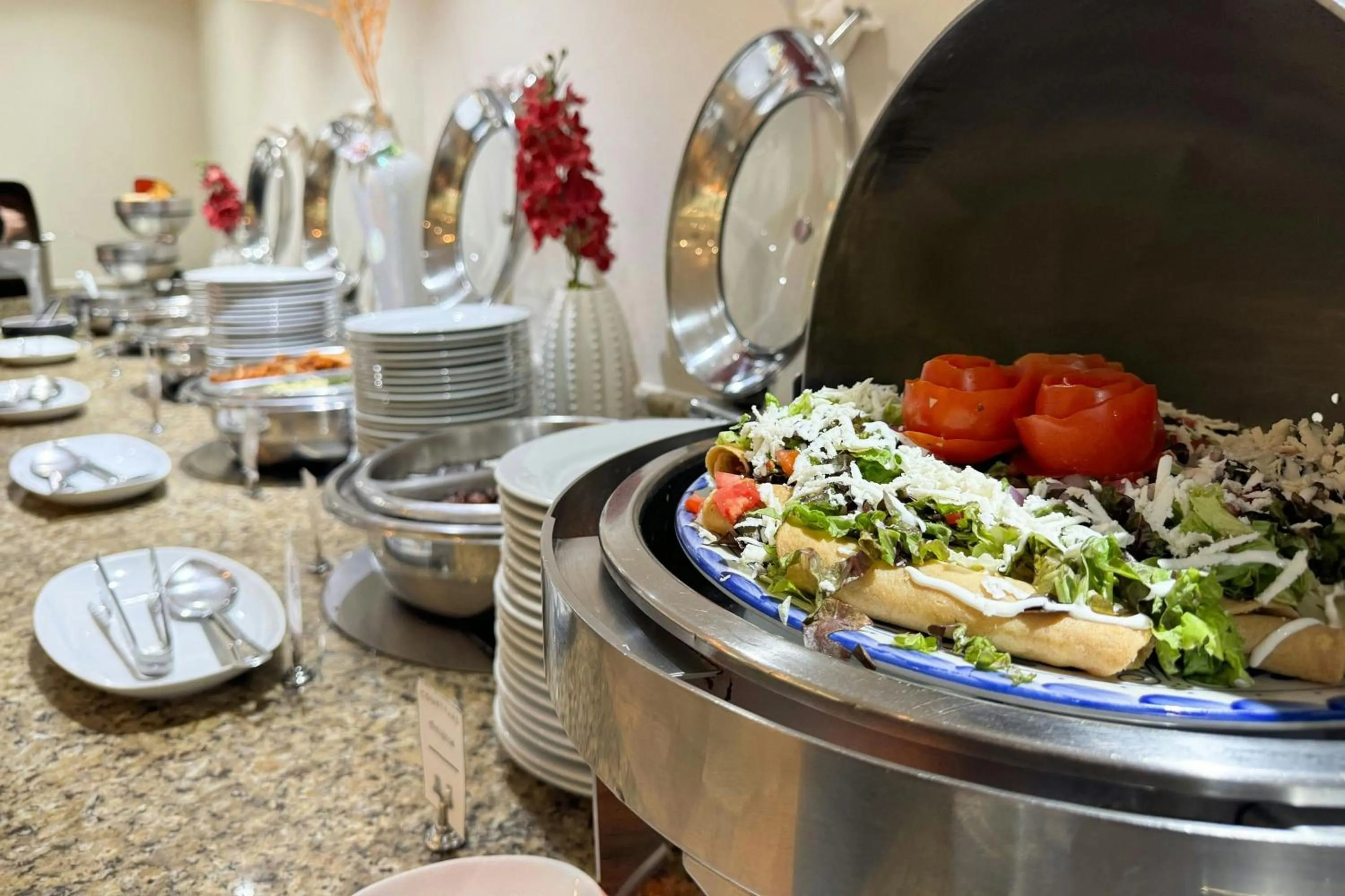 Breakfast in Courtyard by Marriott Villahermosa Tabasco