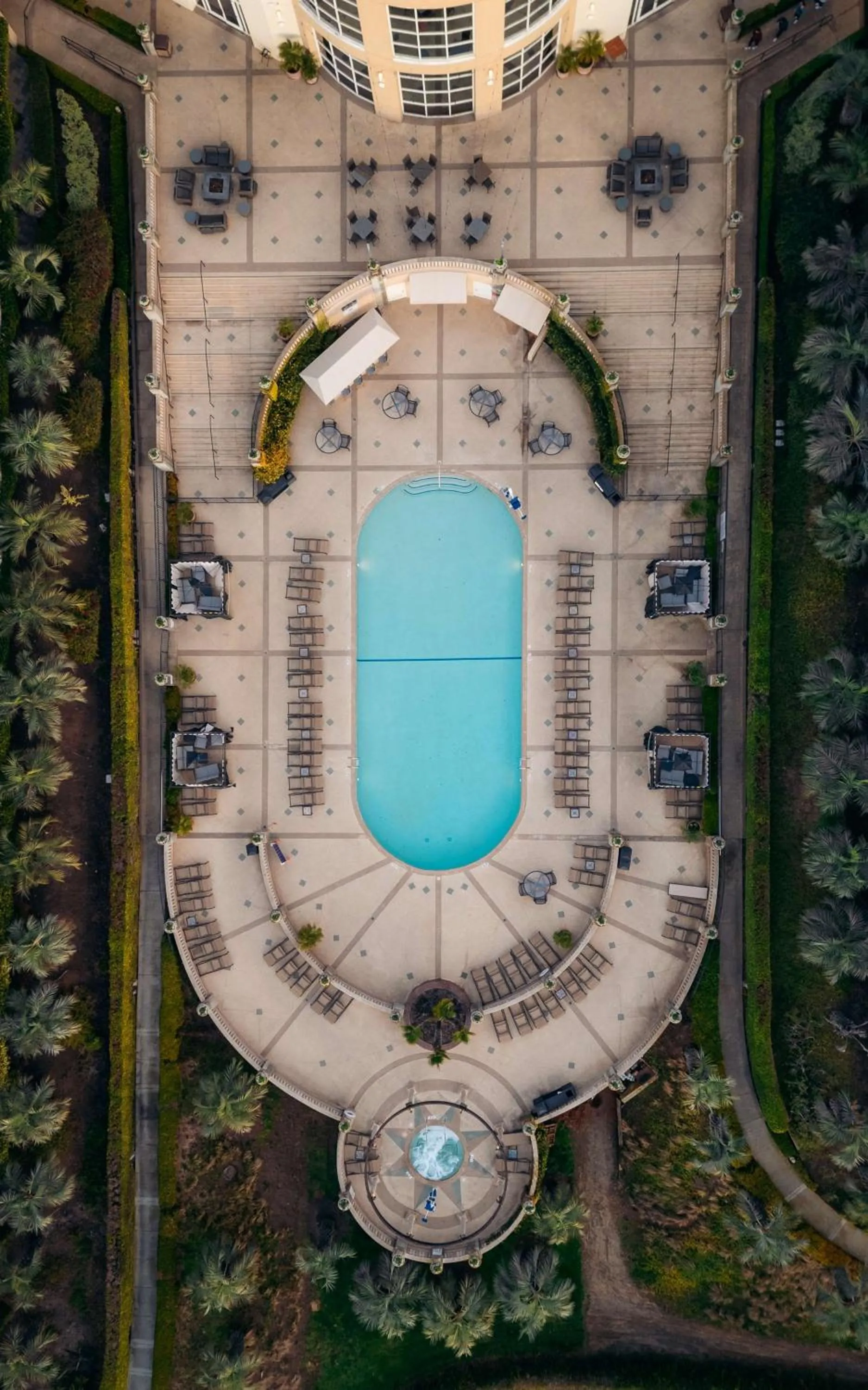 Pool view in Hilton La Jolla Torrey Pines