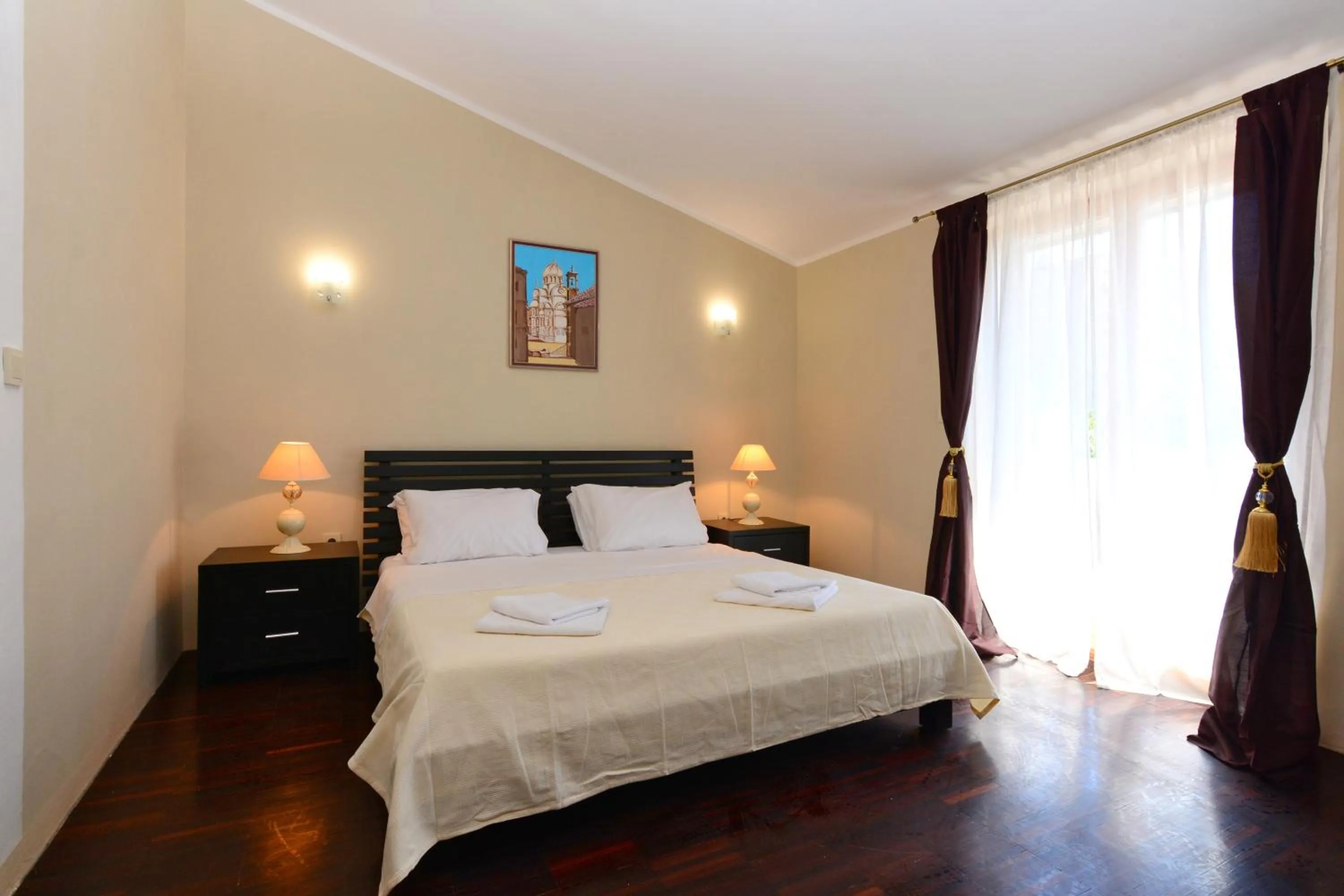 Bed in Luxury Room Uzorita B&B