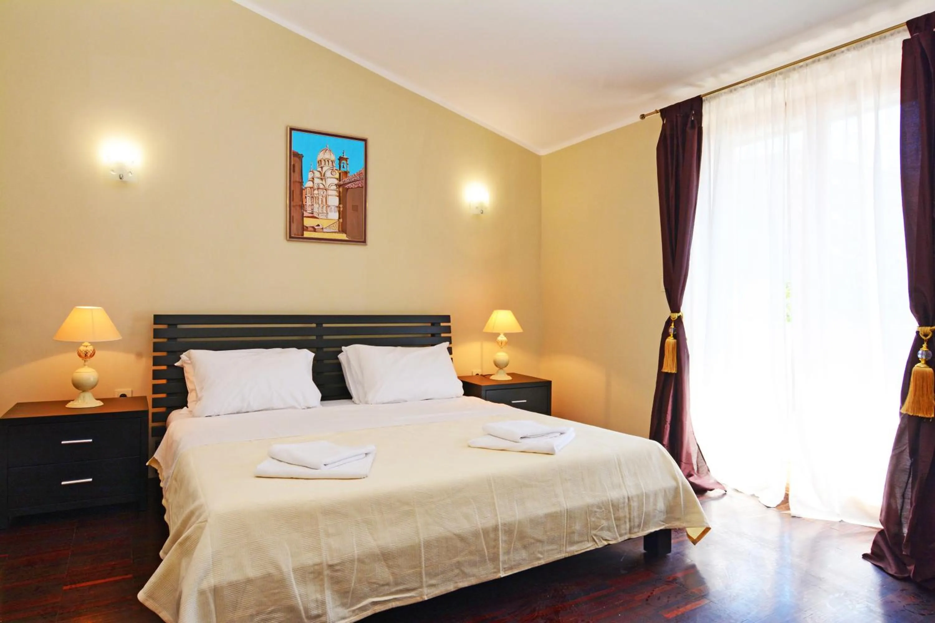 Bed in Luxury Room Uzorita B&B