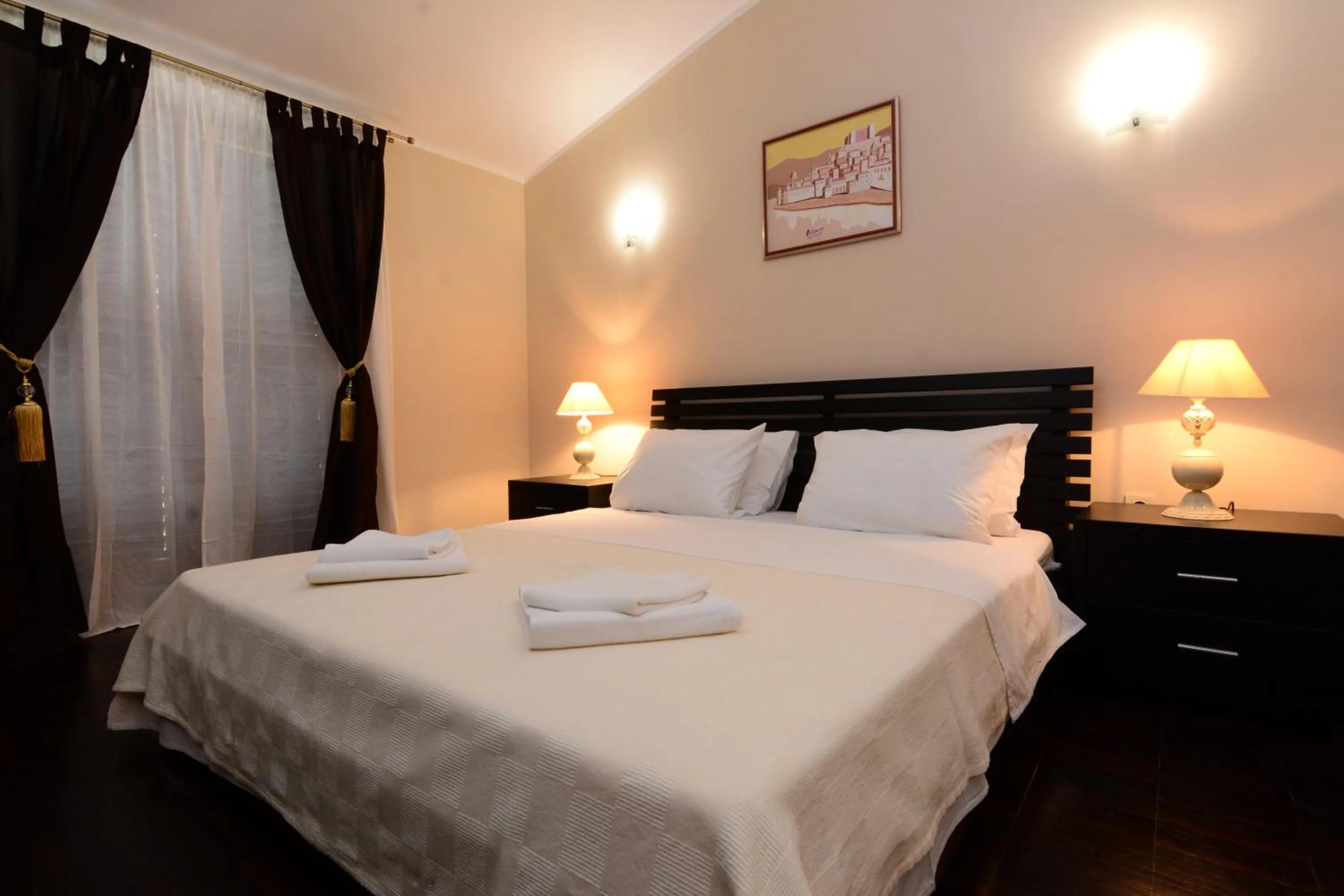 Bed in Luxury Room Uzorita B&B