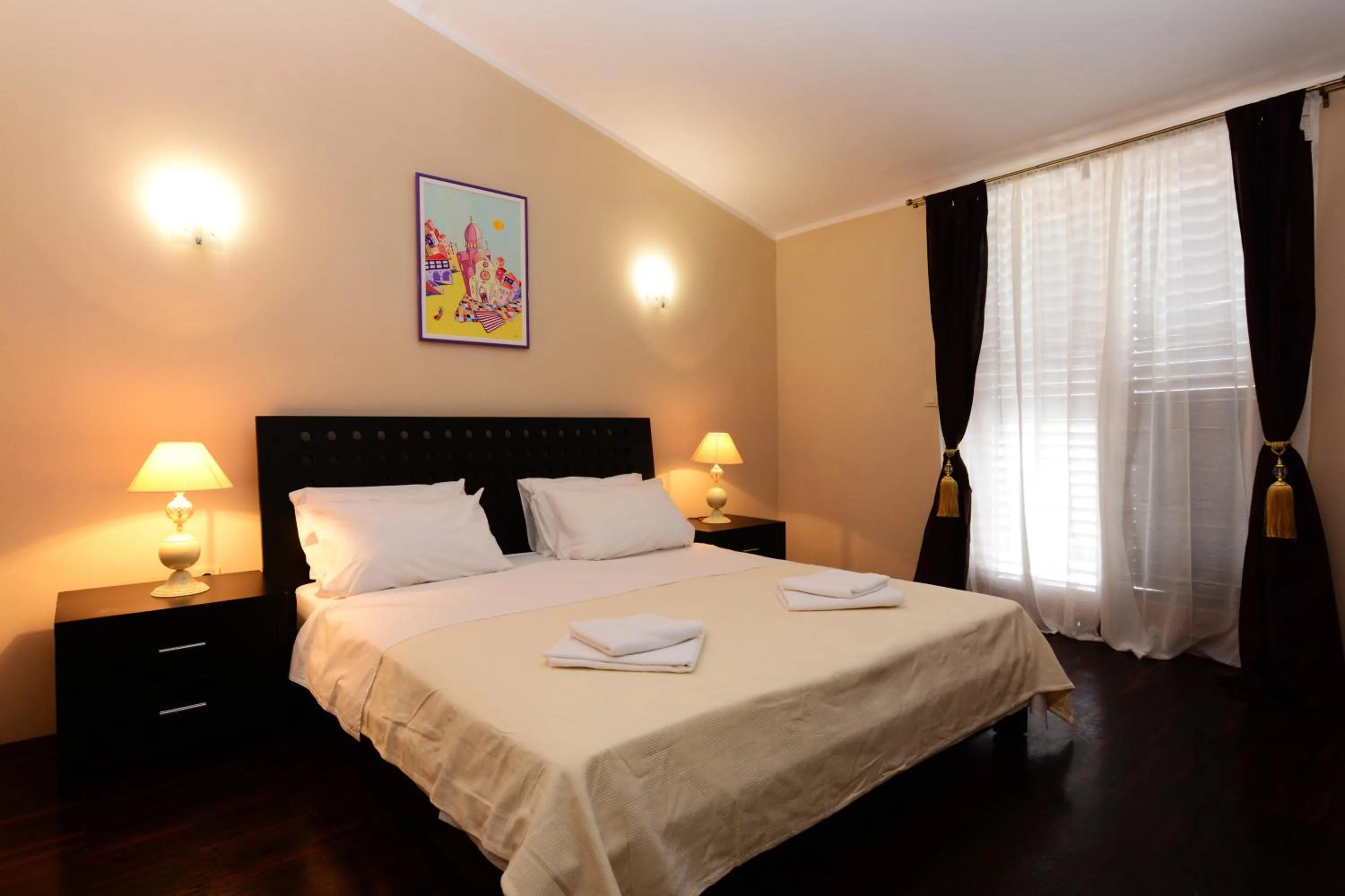 Bed in Luxury Room Uzorita B&B