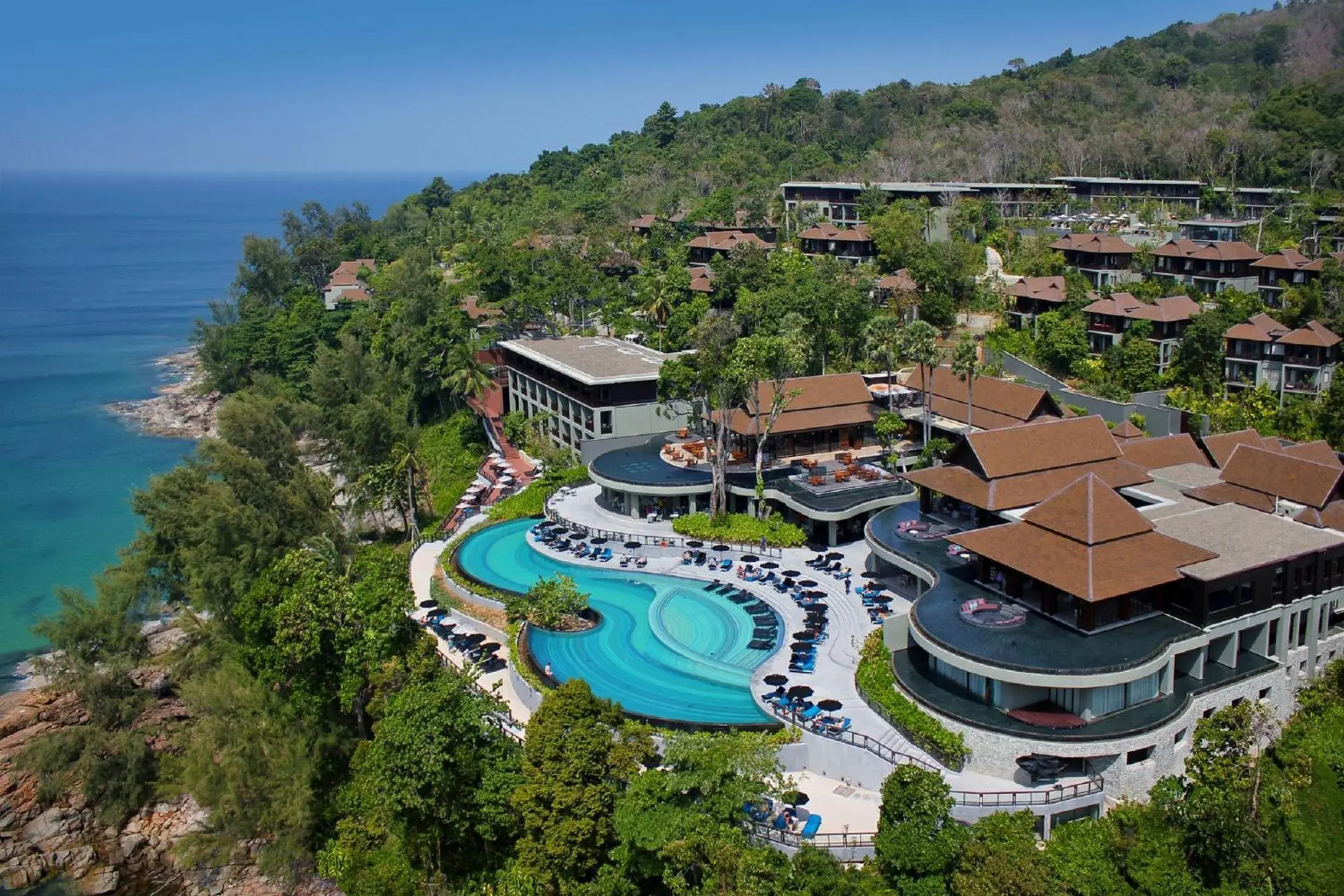 Bird's eye view in Pullman Phuket Arcadia Naithon Beach Bird's eye view in Pullman Phuket Arcadia Naithon Beach