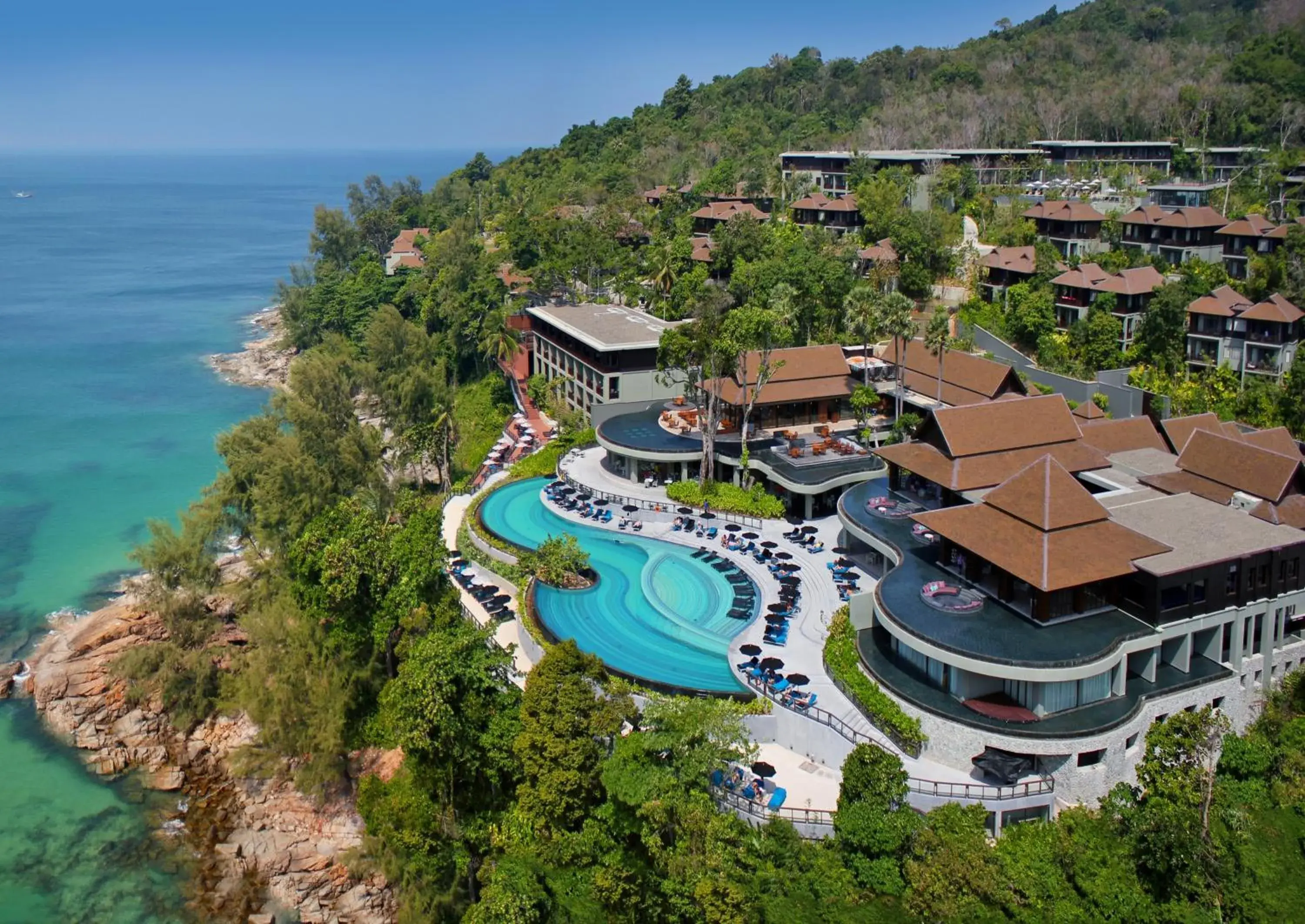 Bird's eye view in Pullman Phuket Arcadia Naithon Beach Bird's eye view in Pullman Phuket Arcadia Naithon Beach