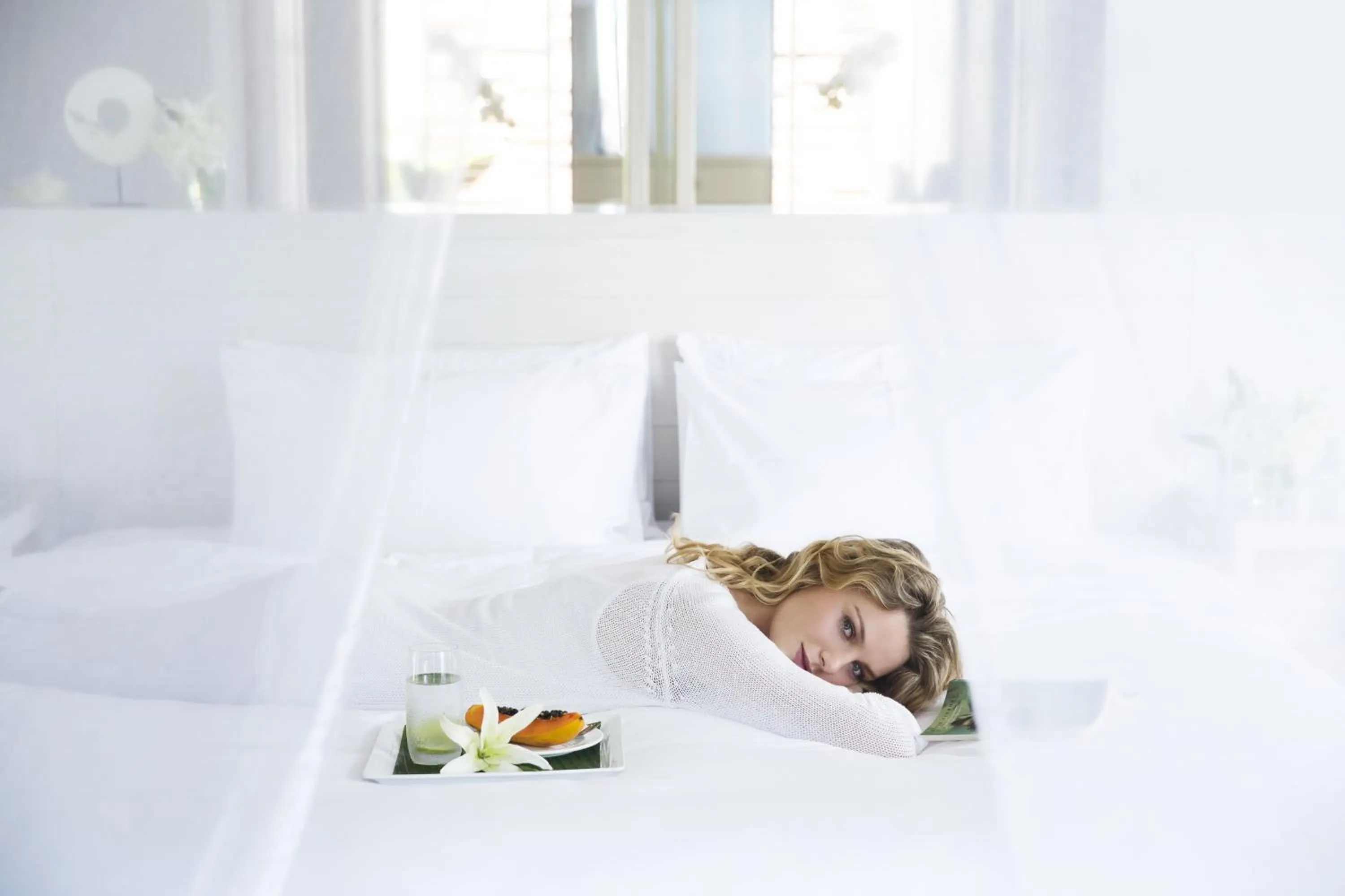 Decorative detail, Bed in Pullman Phuket Arcadia Naithon Beach