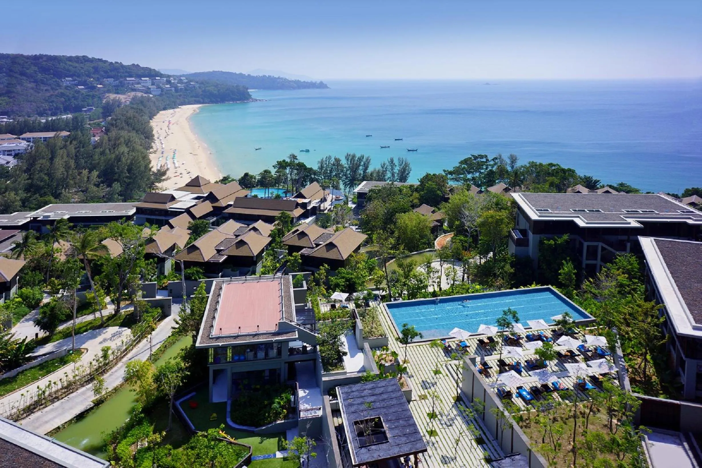 Bird's eye view in Pullman Phuket Arcadia Naithon Beach