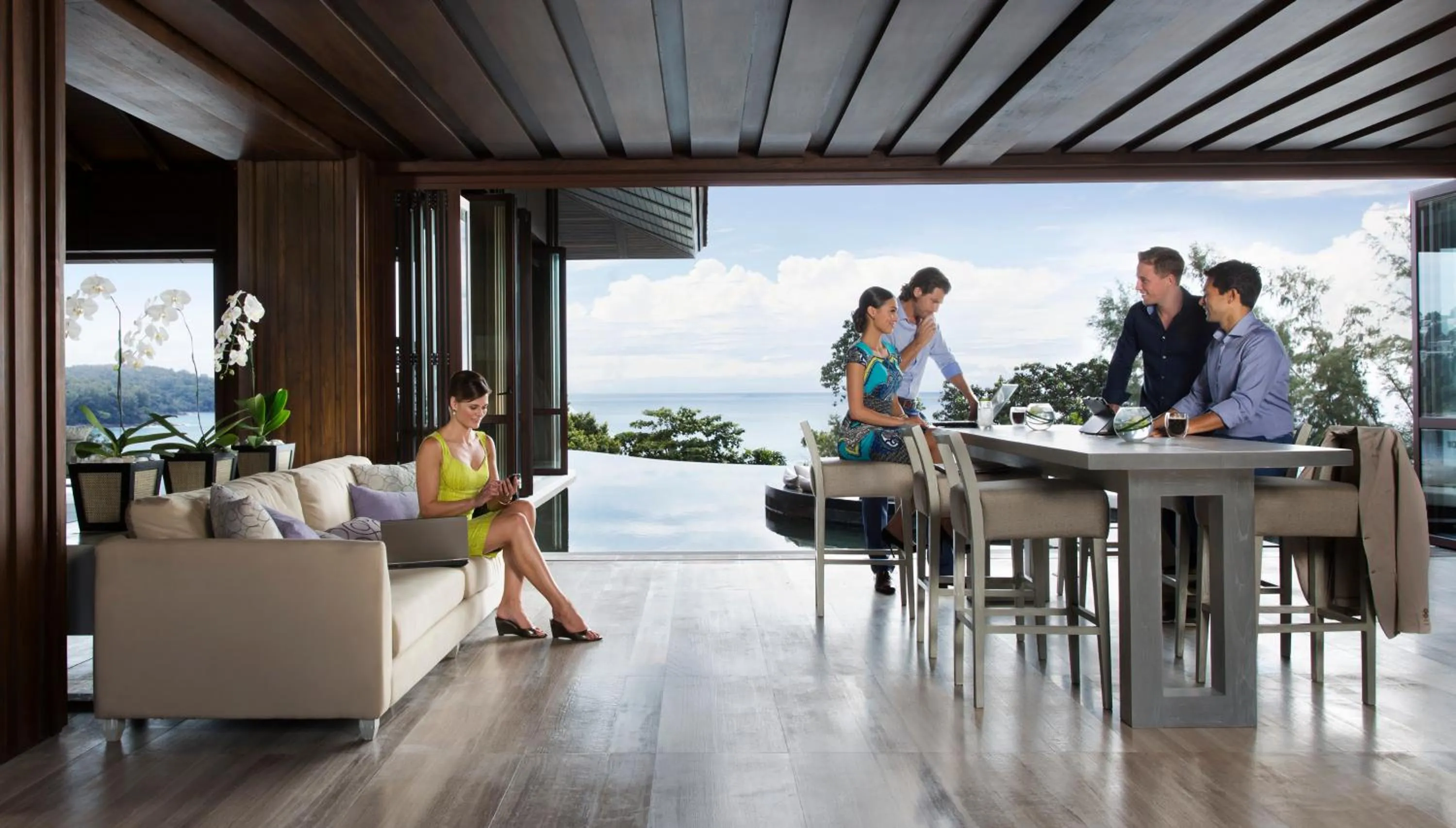 People in Pullman Phuket Arcadia Naithon Beach