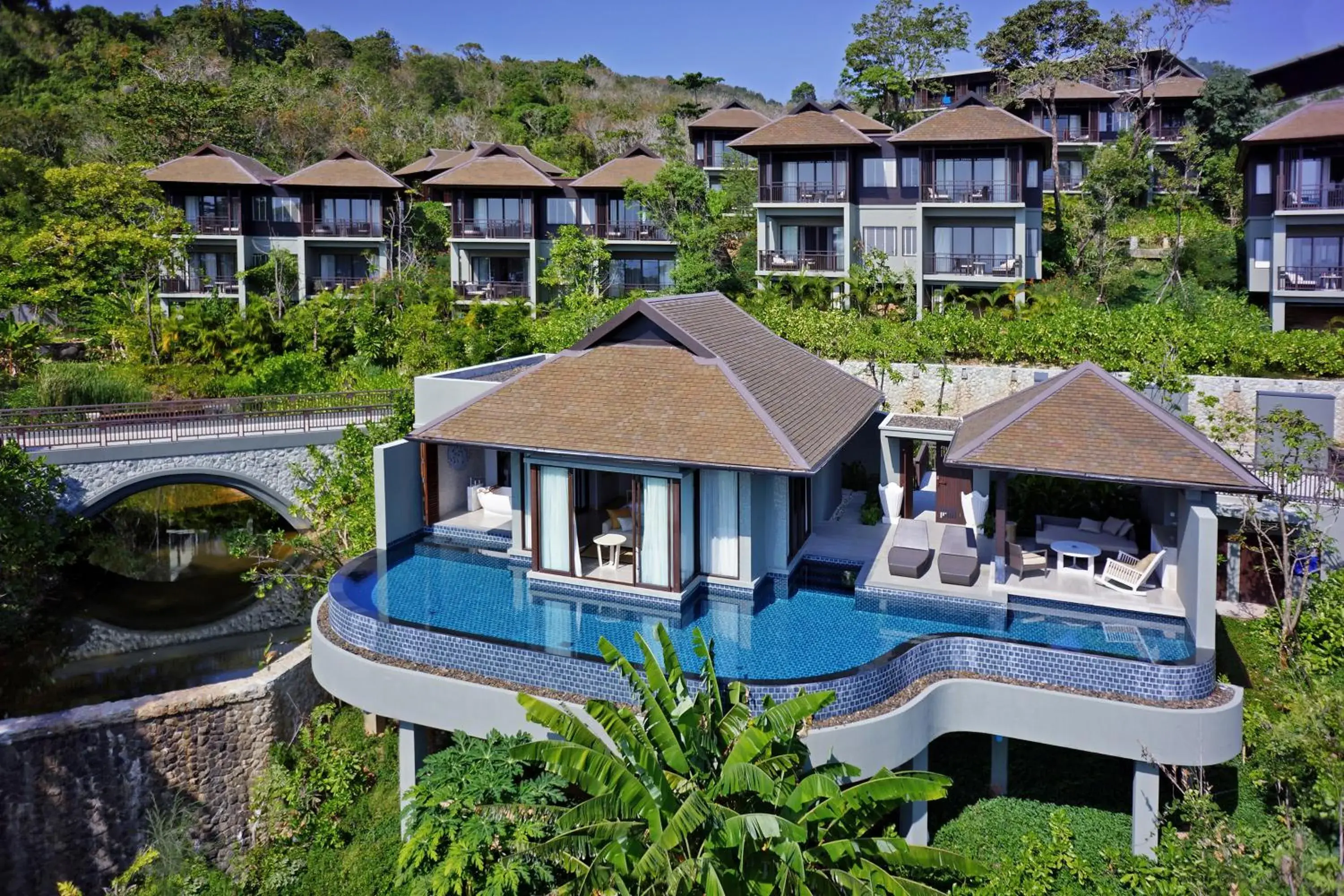 Bird's eye view in Pullman Phuket Arcadia Naithon Beach Bird's eye view in Pullman Phuket Arcadia Naithon Beach