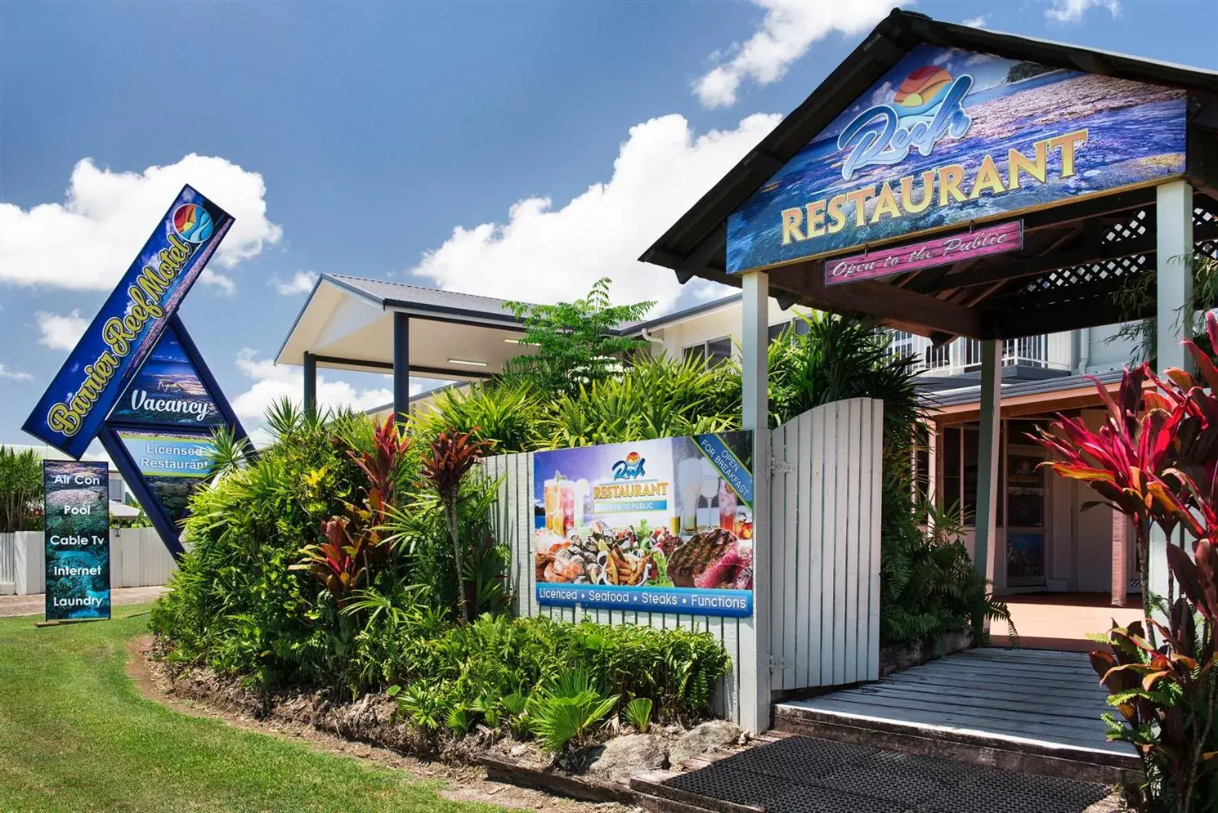 Restaurant/places to eat in Barrier Reef Motel Innisfail Restaurant/places to eat in Barrier Reef Motel Innisfail