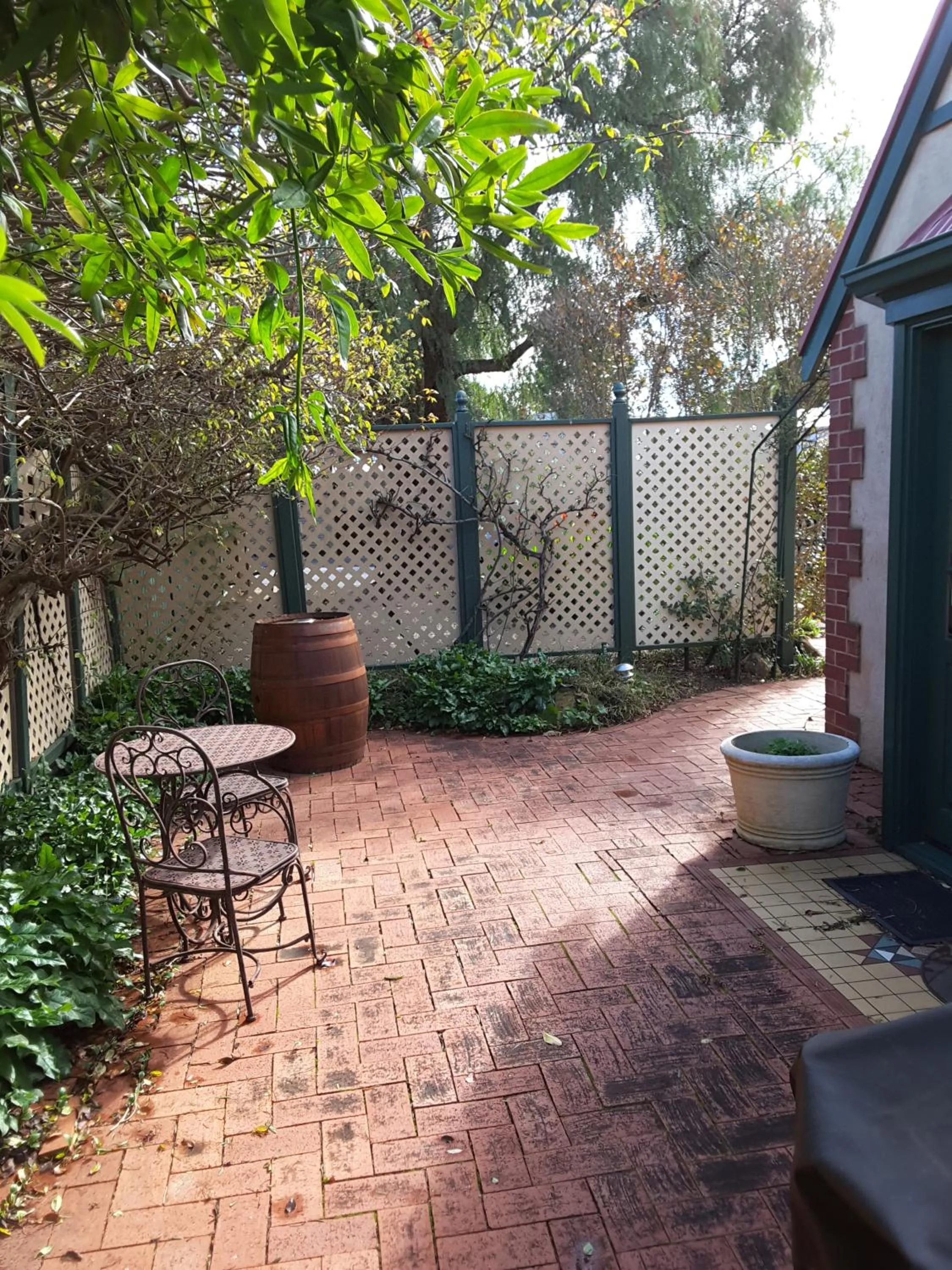 Patio in The Dove Cote