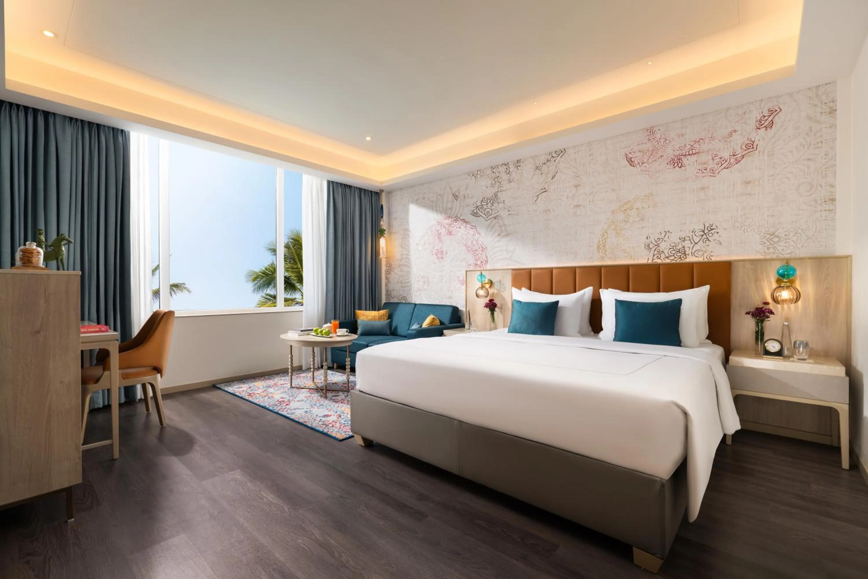 Bedroom, Bed in Ekante Bliss Tirupati - IHCL SeleQtions