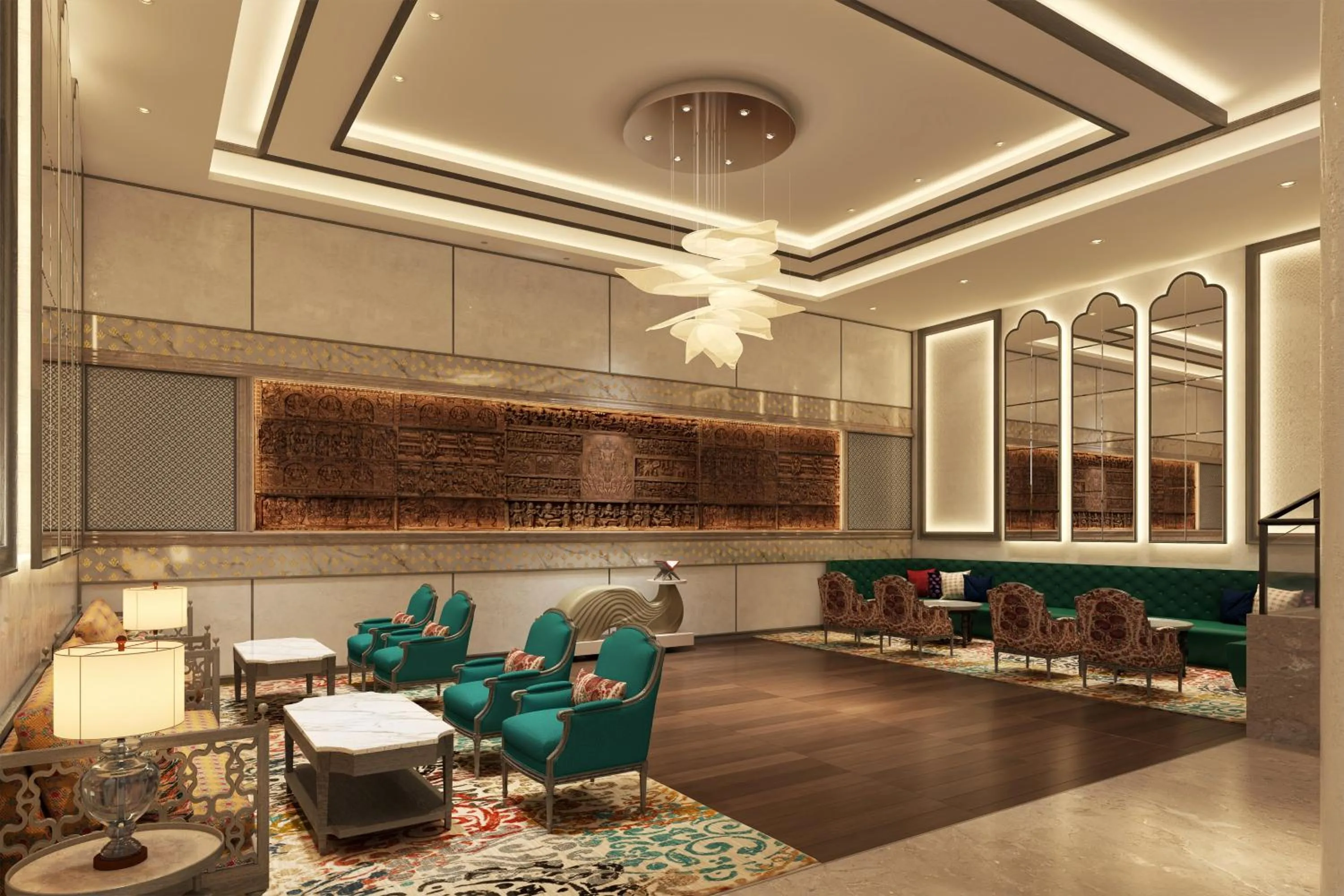 Lobby or reception in Ekante Bliss Tirupati - IHCL SeleQtions