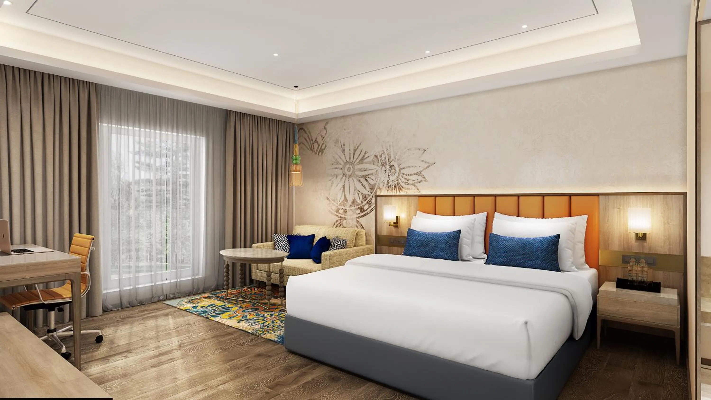 Bed in Ekante Bliss Tirupati - IHCL SeleQtions