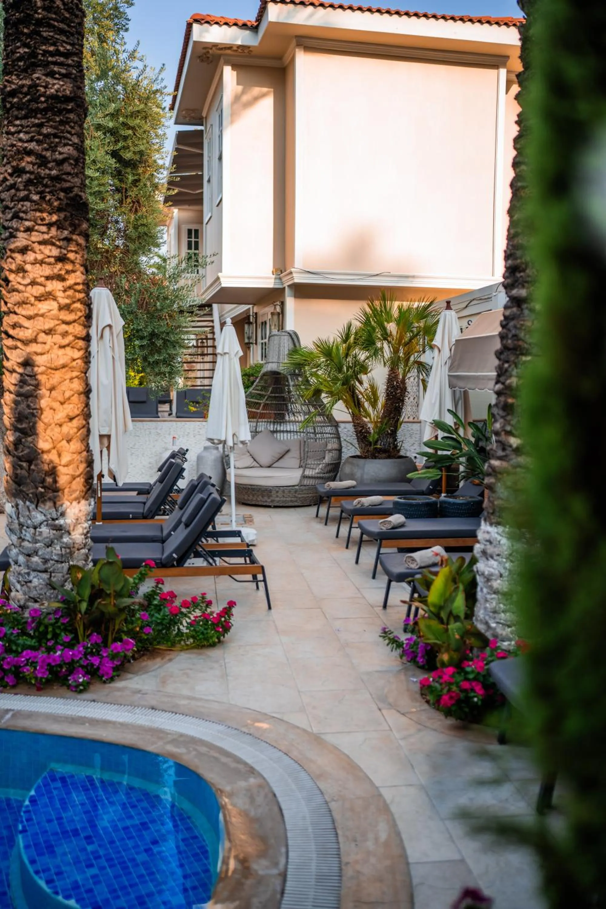 Pool view in Elegance East Hotel