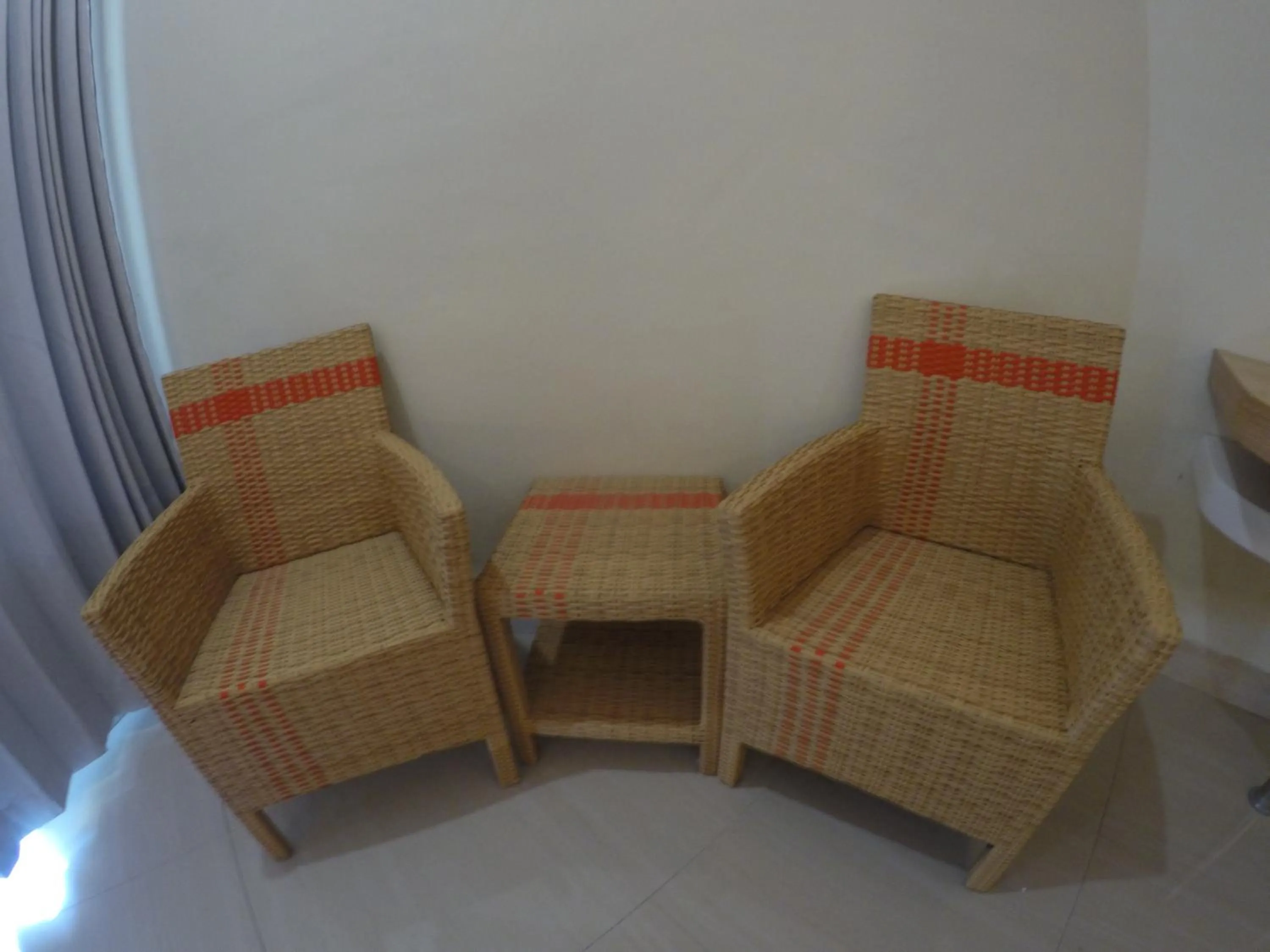 Seating area in Coral Beach 2 Bungalow