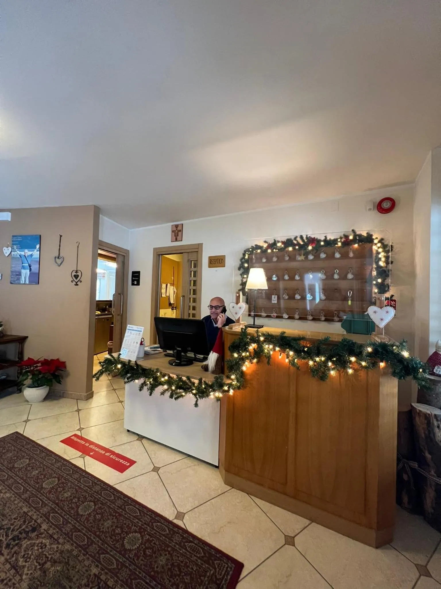 Lobby or reception in Santa Maria ad Nives