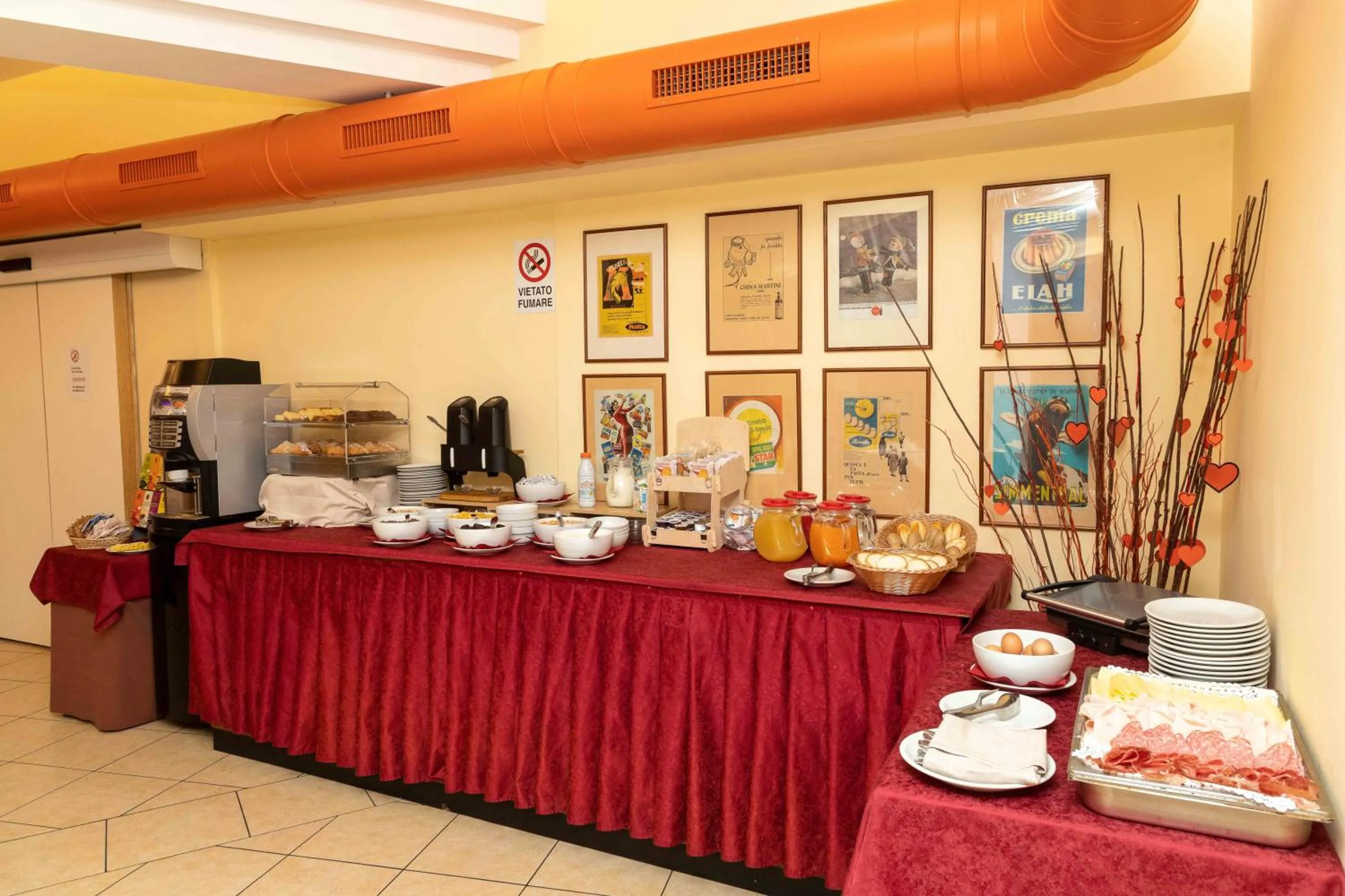 Breakfast in Santa Maria ad Nives