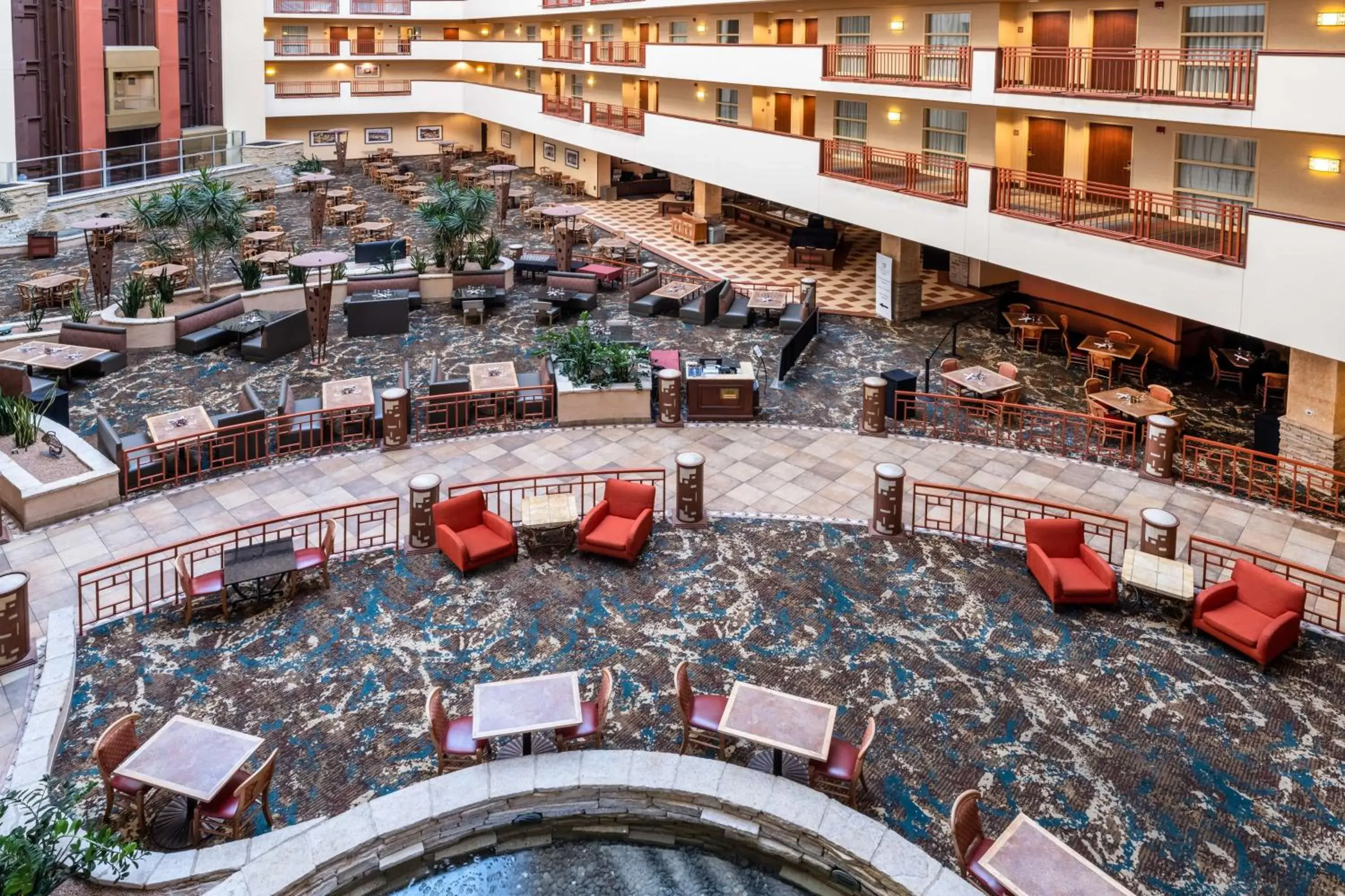 Lobby or reception in Embassy Suites by Hilton Albuquerque Lobby or reception in Embassy Suites by Hilton Albuquerque