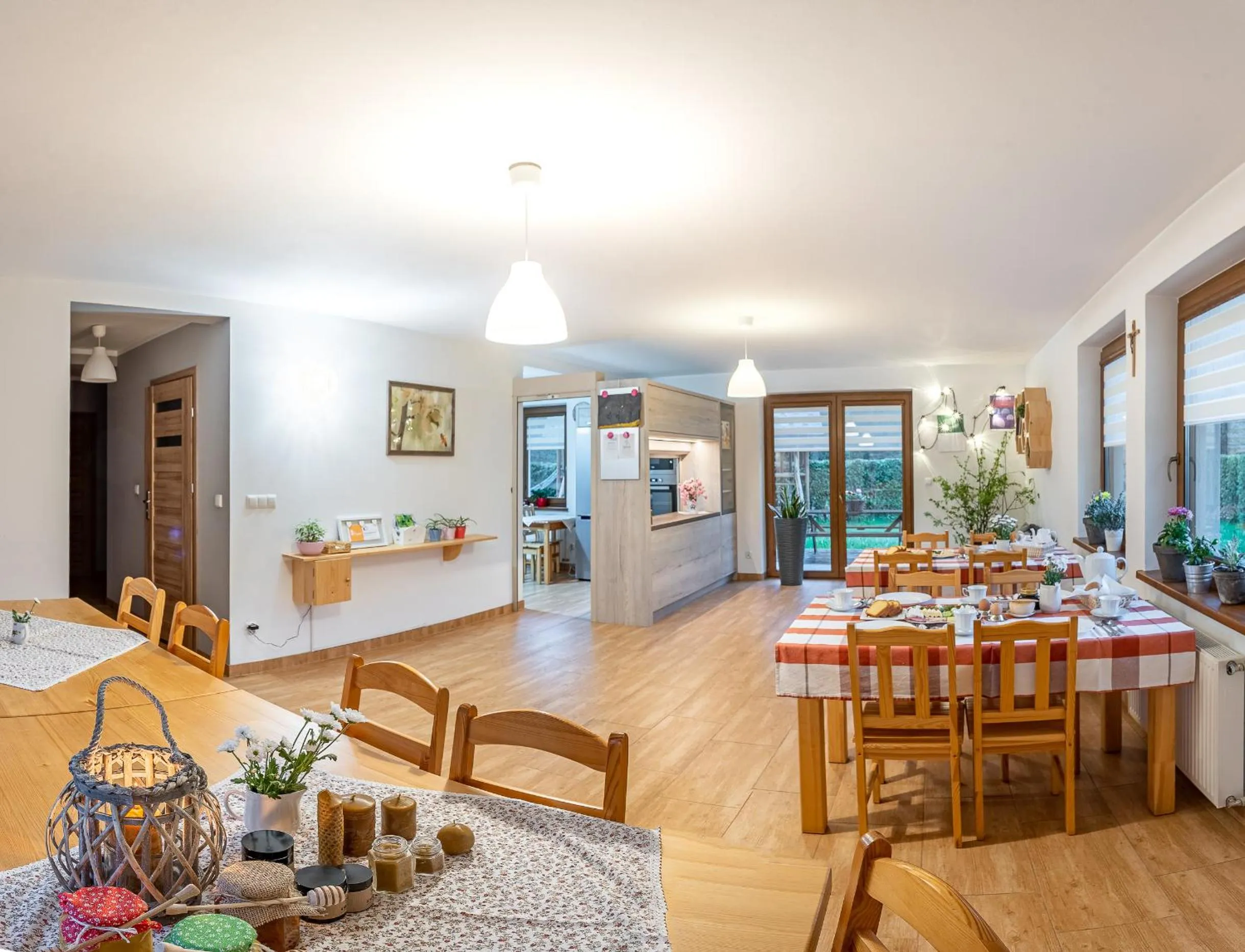 Kitchen or kitchenette in Domek Plaster Miodu