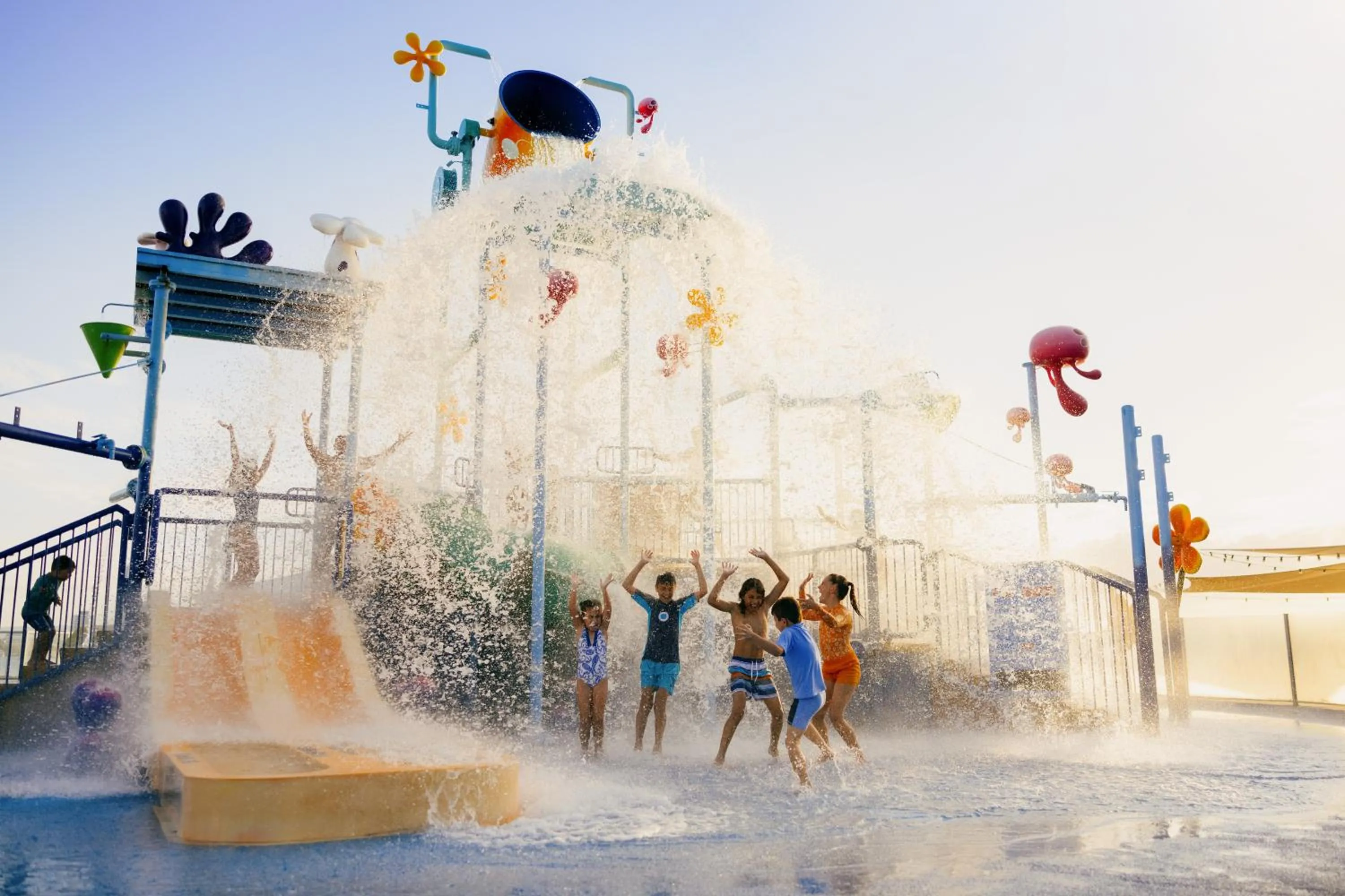 Aqua park in Sea World Resort