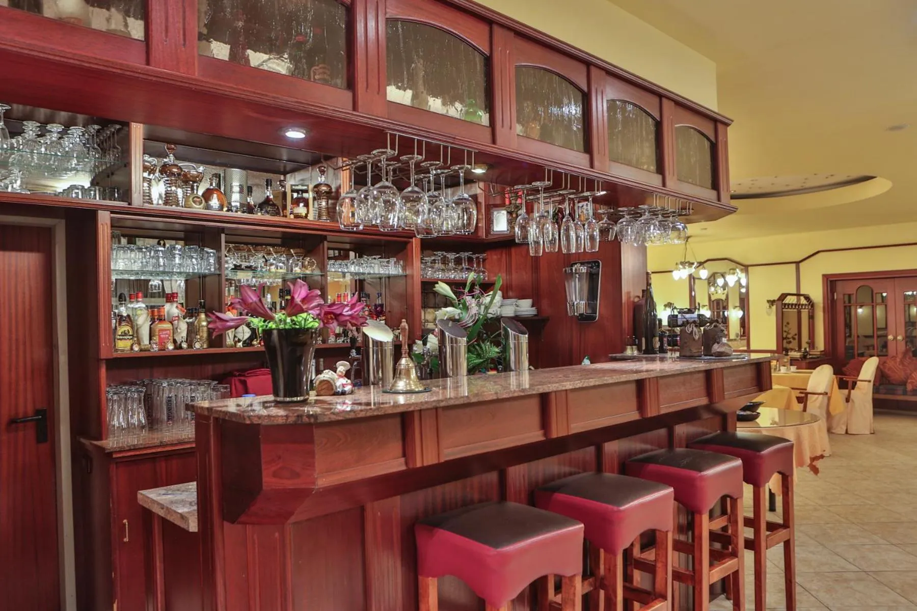 Drinks in Hotel Krone