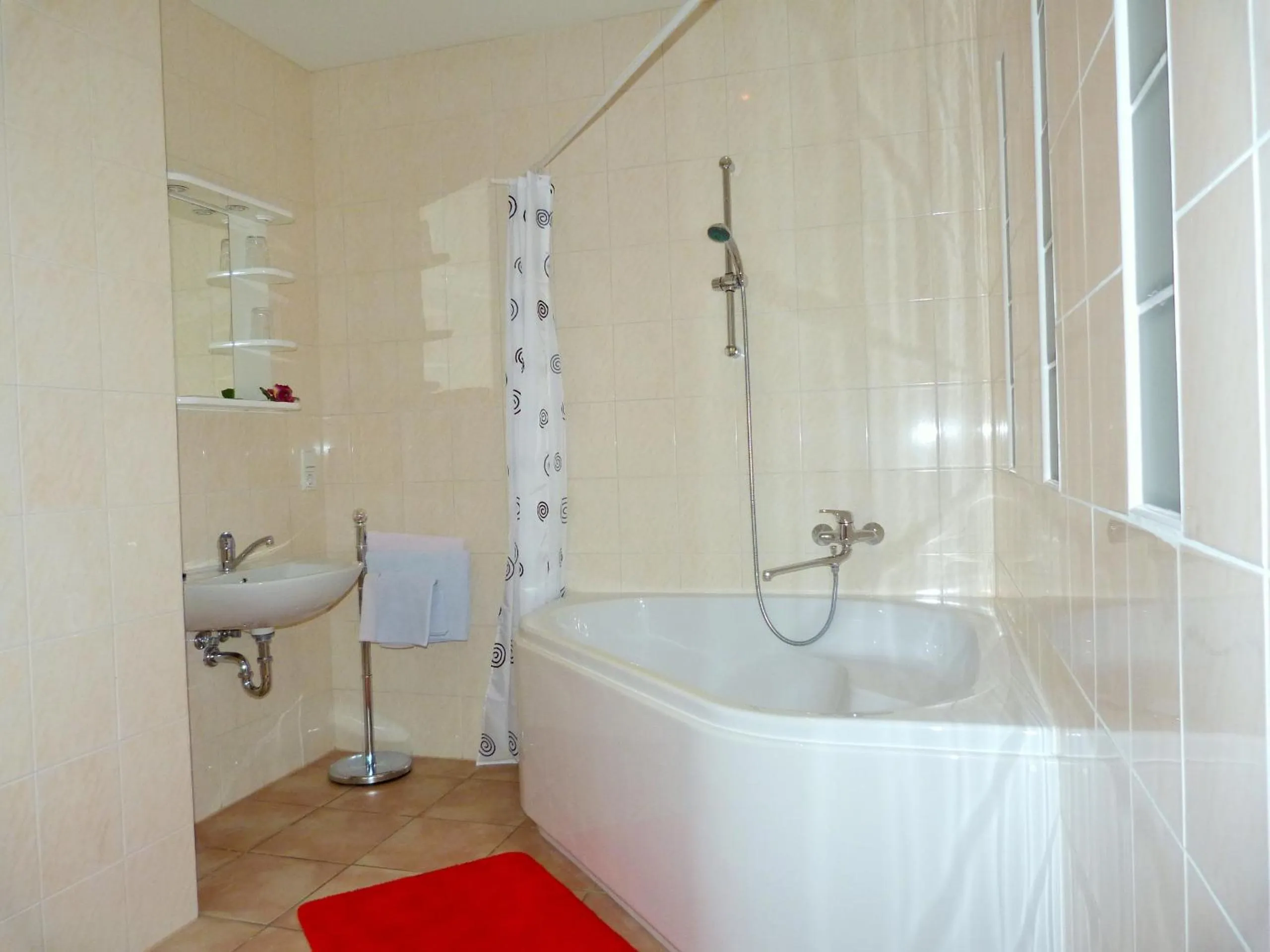 Bathroom in Hotel Krone