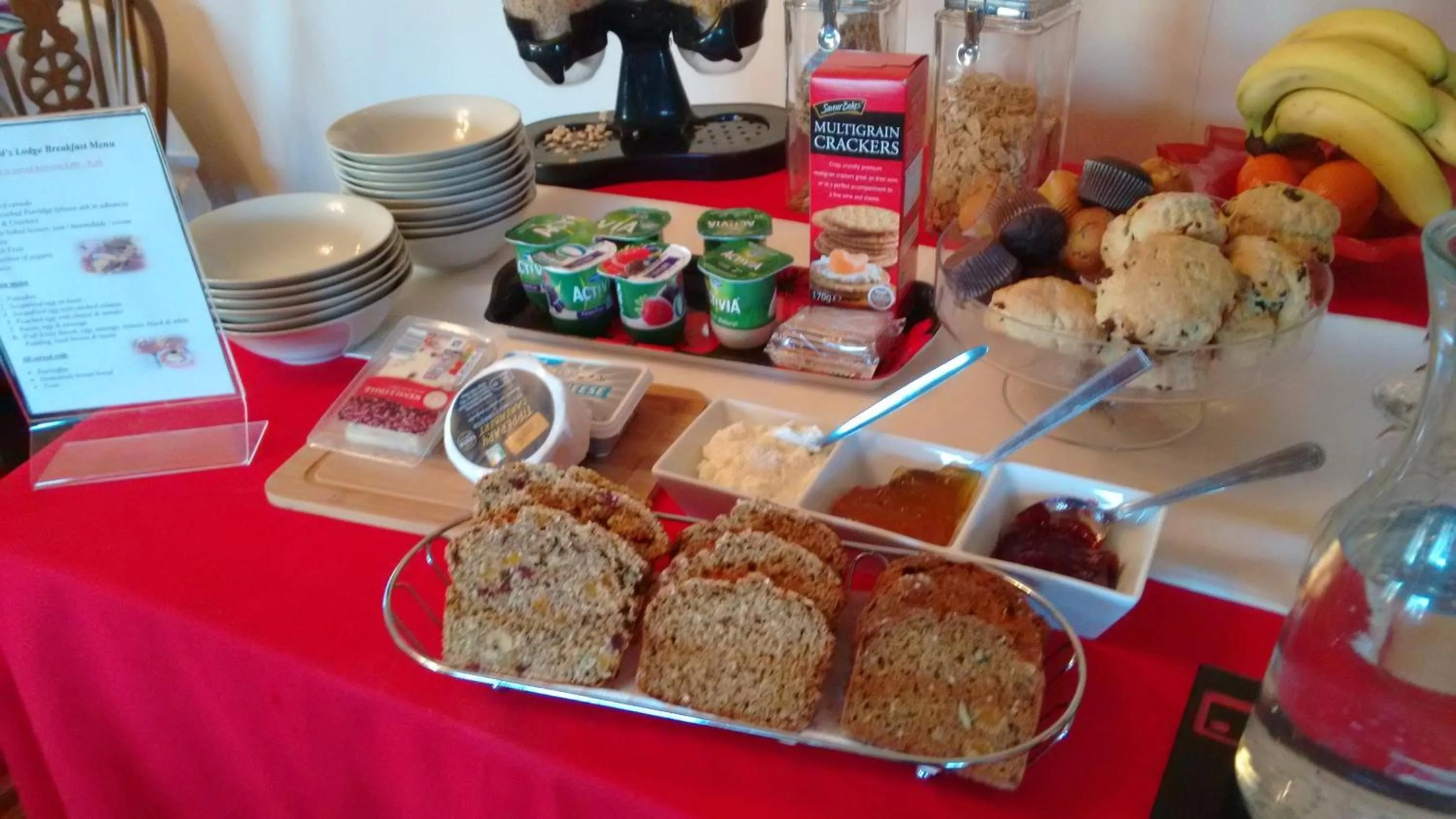 Dining area in Shepherds Lodge B&B