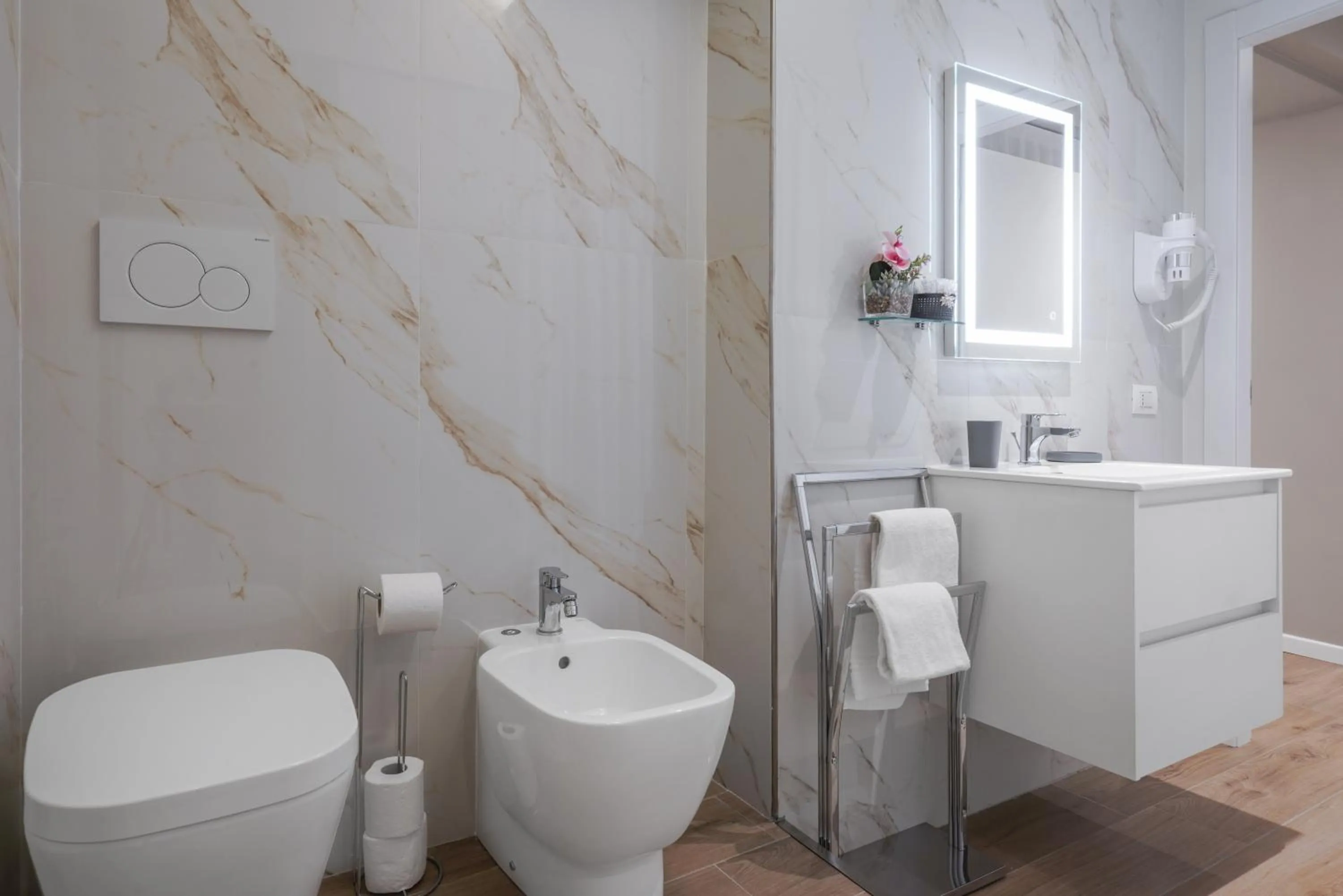 Bathroom in B&B Le Stanze del Duomo